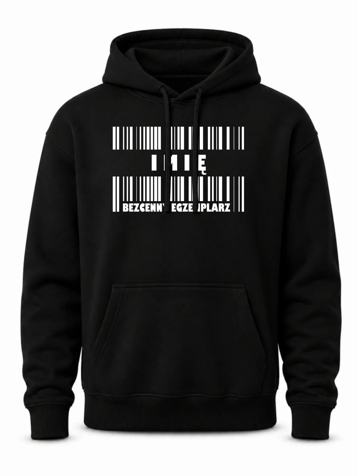 Bluza męska z kapturem - Bezcenny egzemplarz prezent dla niego - personalizowana DCH07