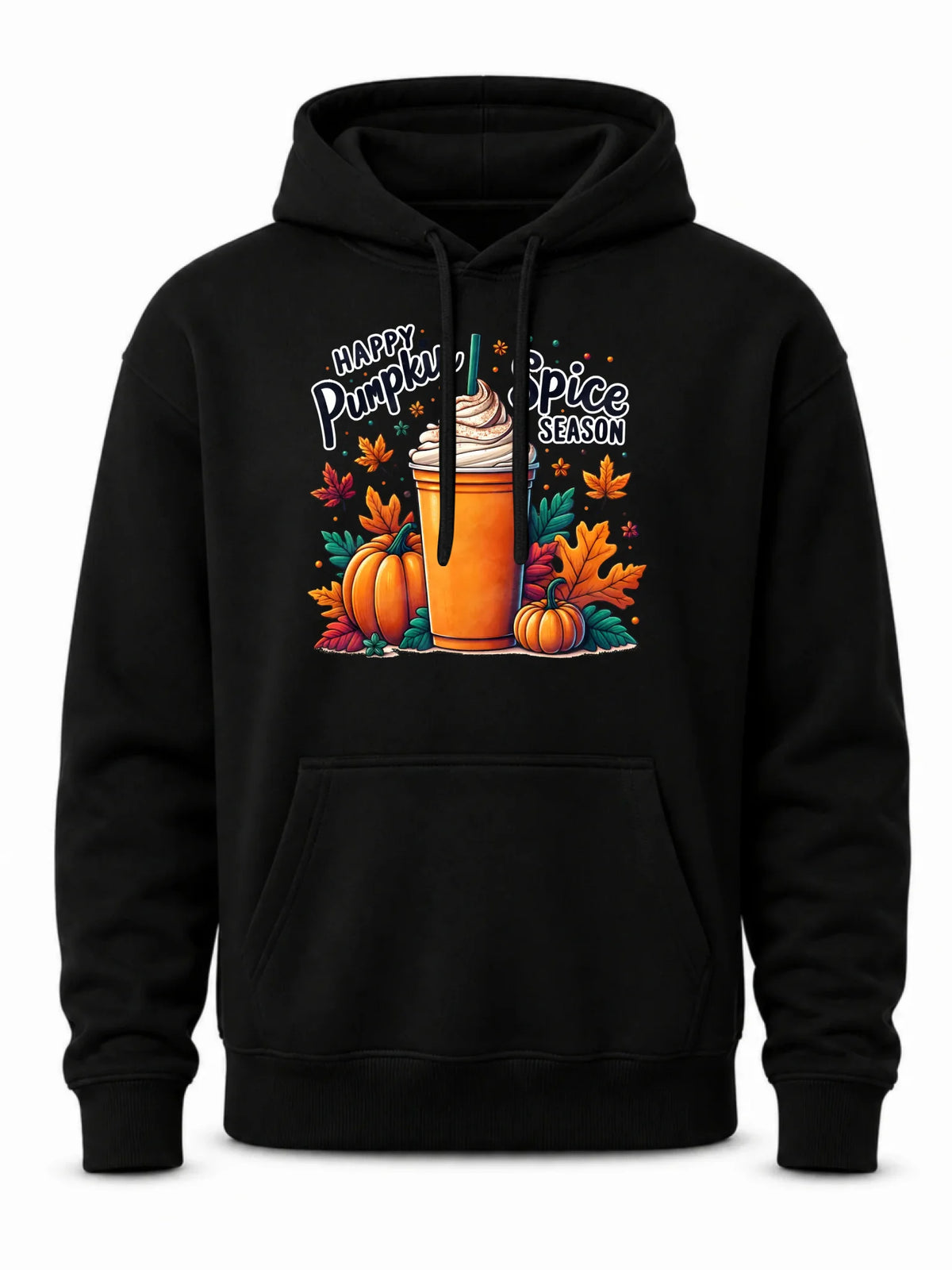 Bluza męska z kapturem jesienna - Pumpkin Spice - kawa dyniowa JS02