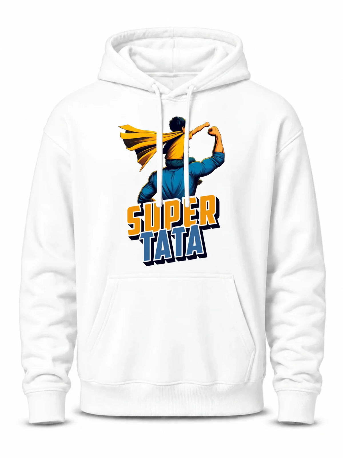 Bluza z kapturem dla taty - Super Tata z synem DT38