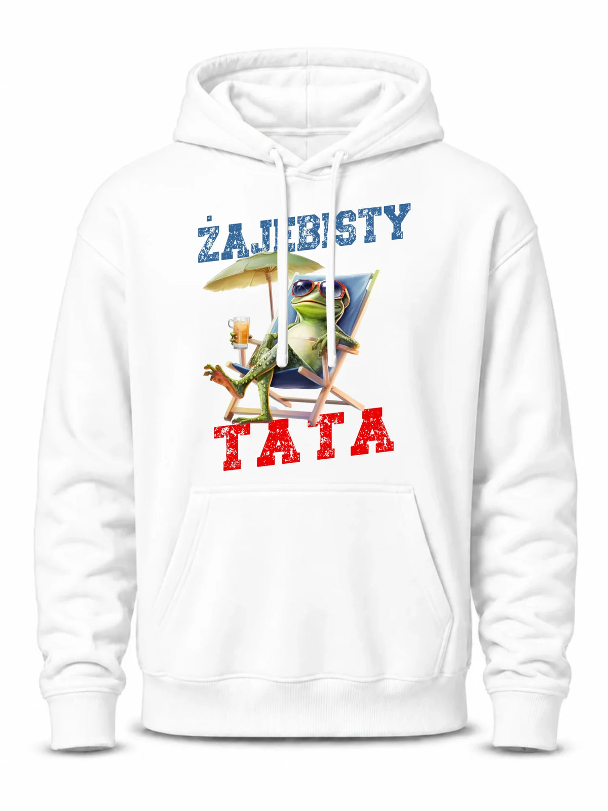 Bluza z kapturem dla taty - Żajebisty Tata DT35