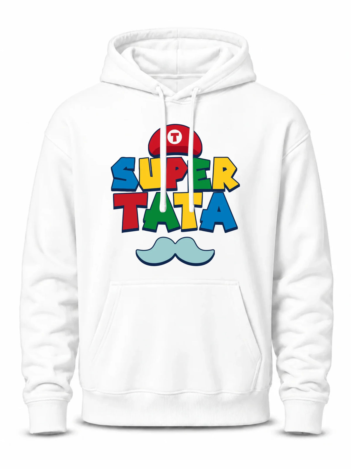 Bluza z kapturem dla taty - Super Tata w stylu Mario DT28