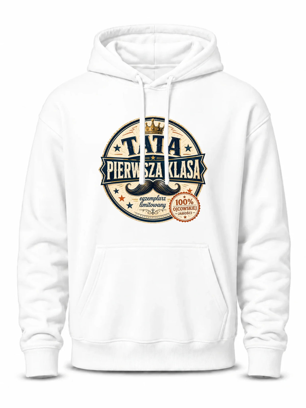 Bluza z kapturem dla taty - Tata pierwsza klasa DT16