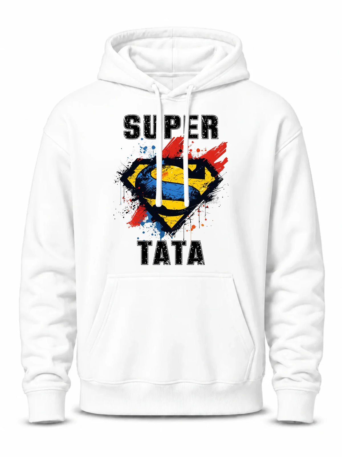 Bluza z kapturem dla taty - Super Tata superbohater DT07