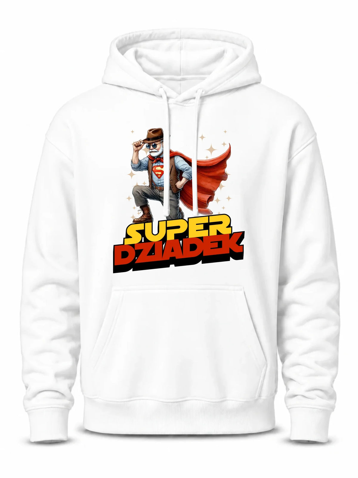 Bluza z kapturem dla dziadka - Super Dziadek D29