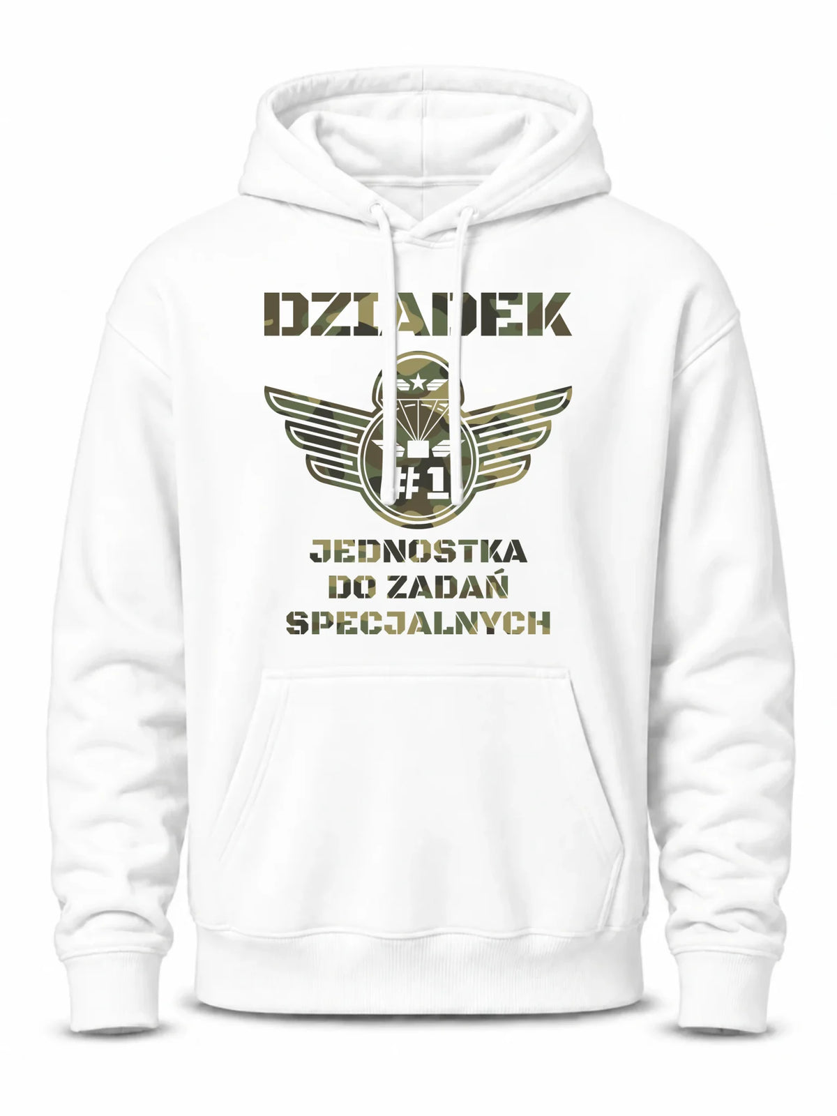 Bluza z kapturem dla dziadka - Dziadek jednostka do zadań specjalnych D31