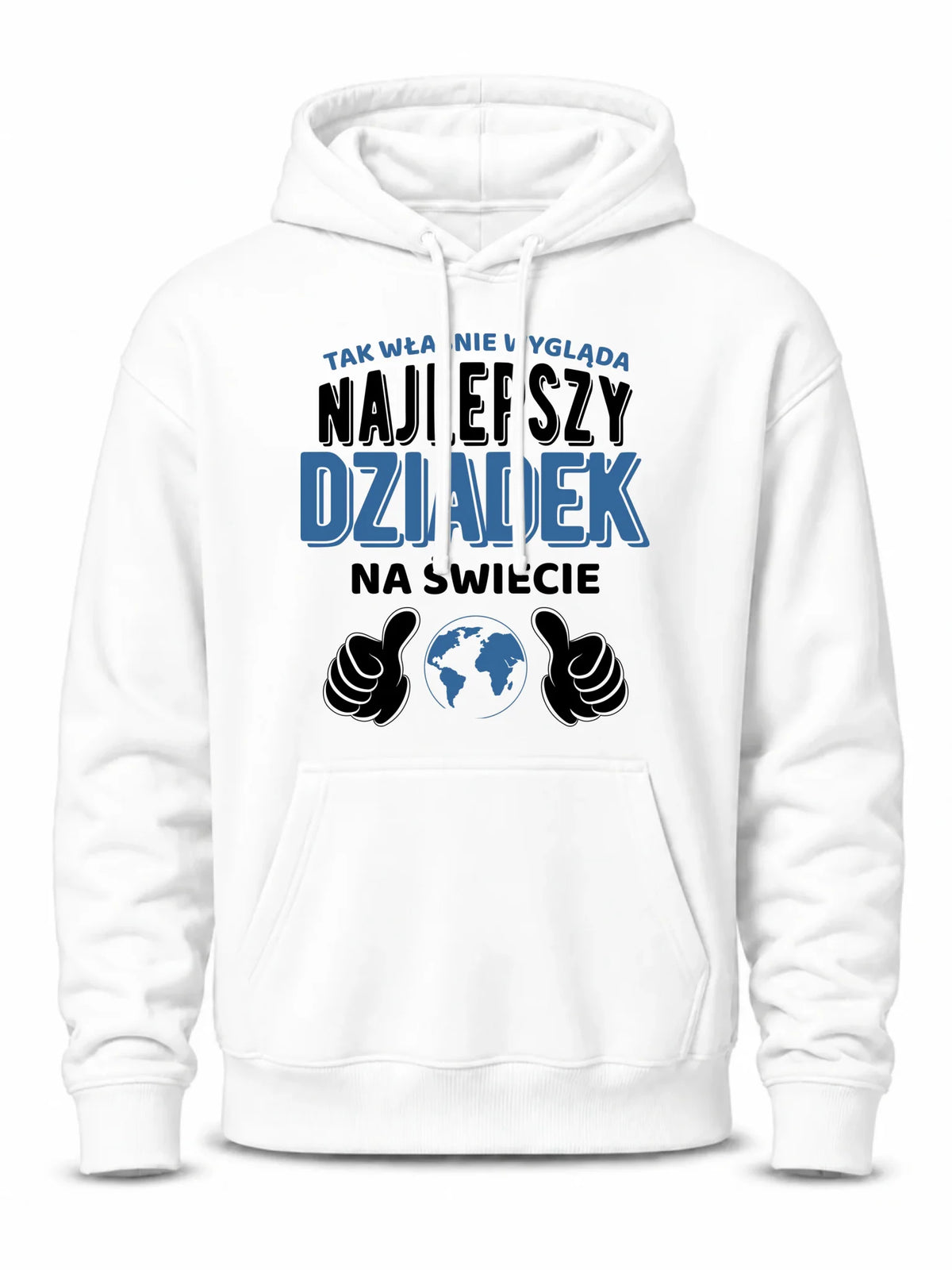 Bluza z kapturem dla dziadka - Tak wygląda najlepszy dziadek na świecie D24