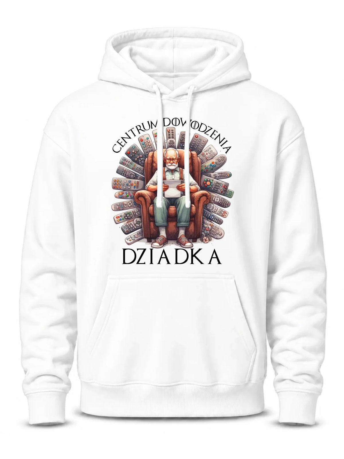 Bluza z kapturem dla dziadka - Centrum dowodzenia D28