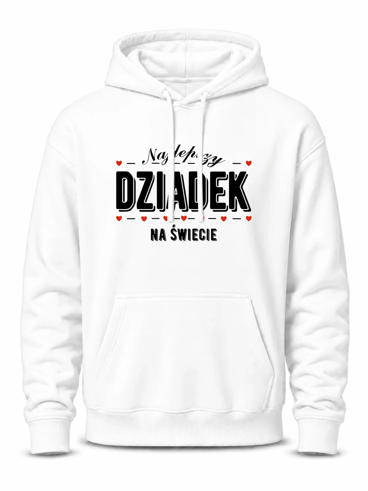 Bluza z kapturem dla dziadka - Najlepszy dziadek na świecie D23