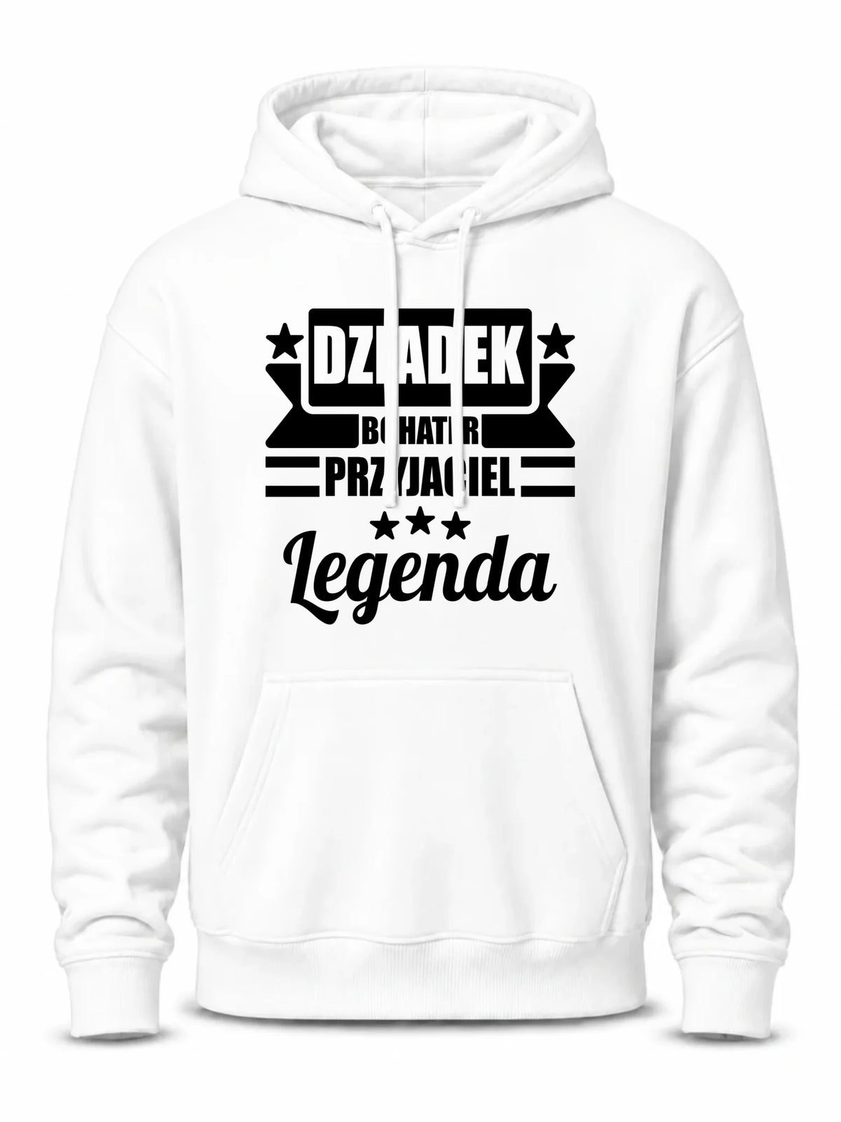 Bluza z kapturem dla dziadka - Bohater przyjaciel legenda D20