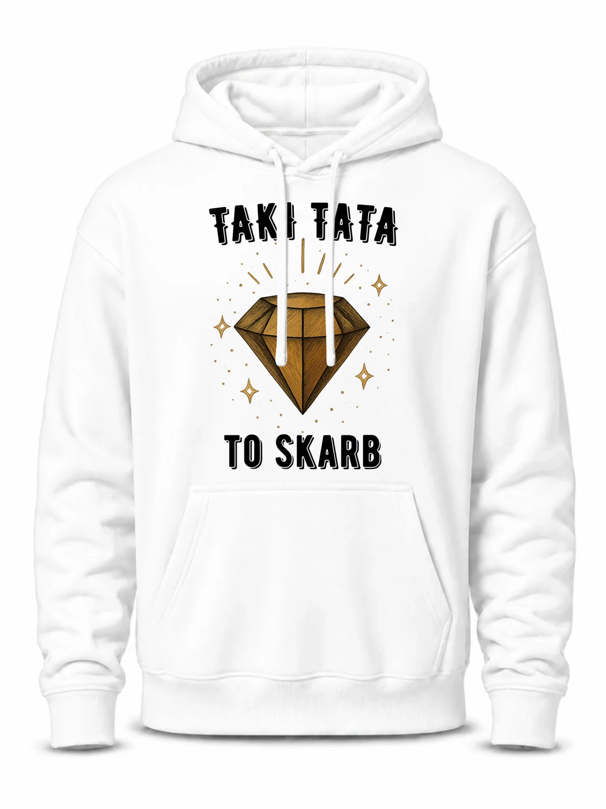 Bluza z kapturem dla taty - Taki tata to skarb - personalizowana DT17