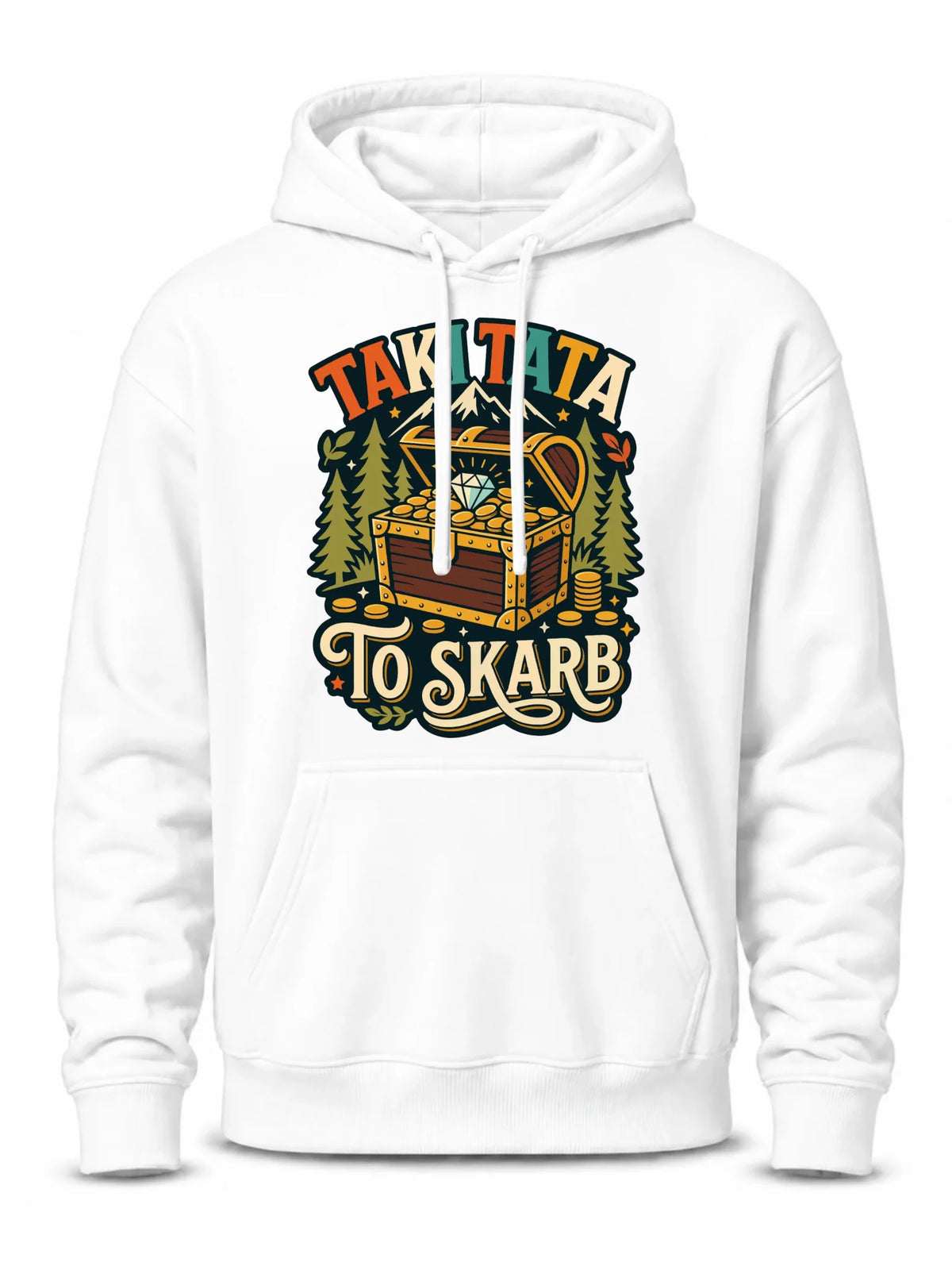Bluza z kapturem dla taty - Taki tata to skarb DT10