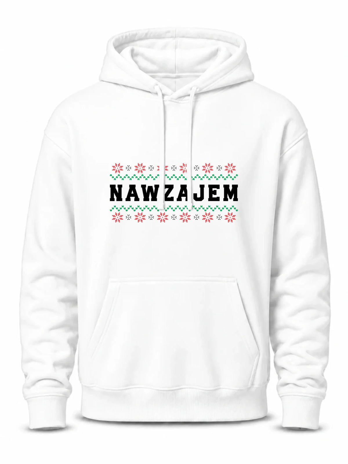 Bluza męska z kapturem świąteczna - Nawzajem BN150