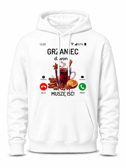 Bluza męska świąteczna - Grzaniec dzwoni, muszę iść BN127