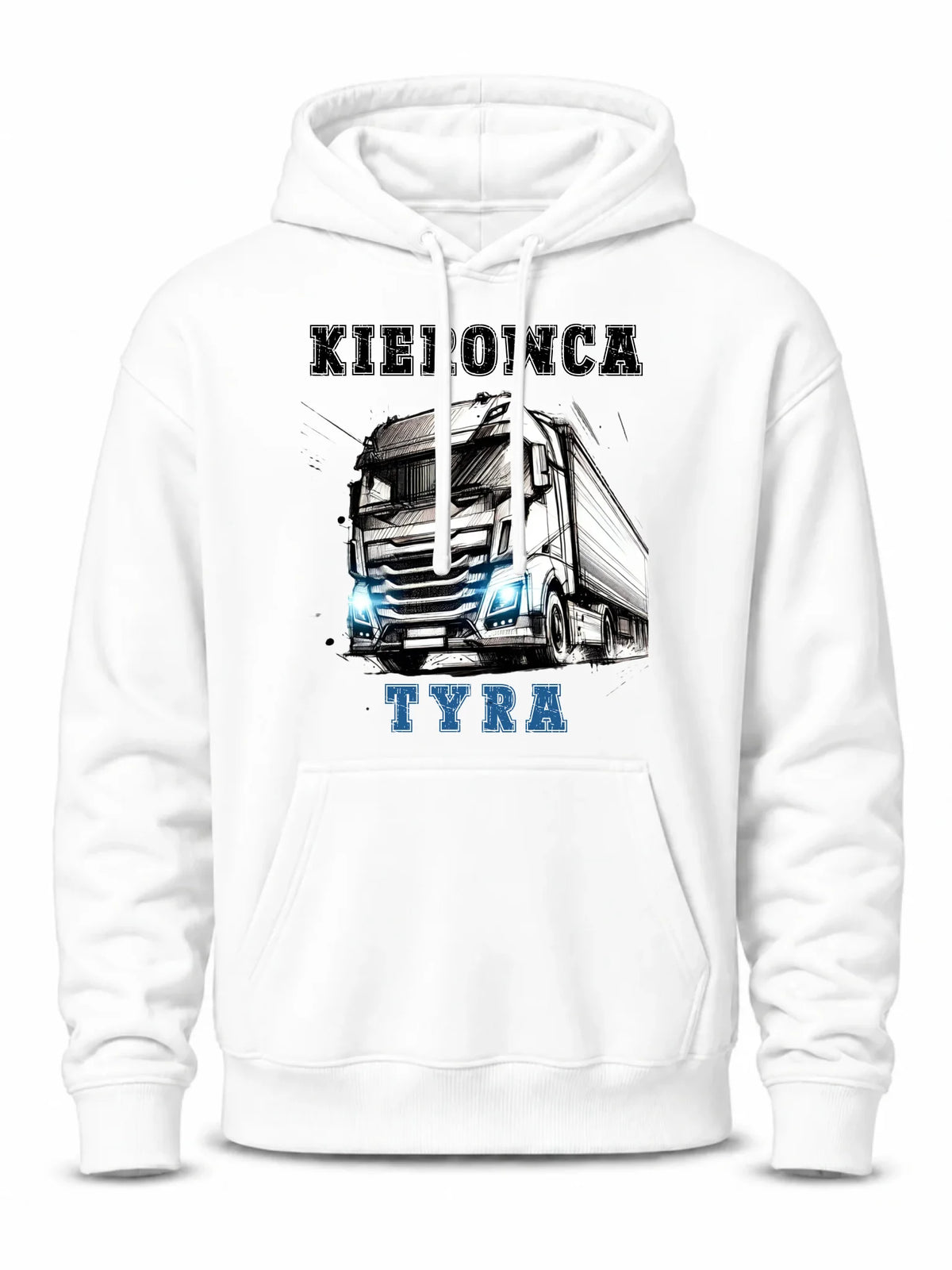 Bluza z kapturem dla zawodowego kierowcy - Kierowca tyra ZKT07