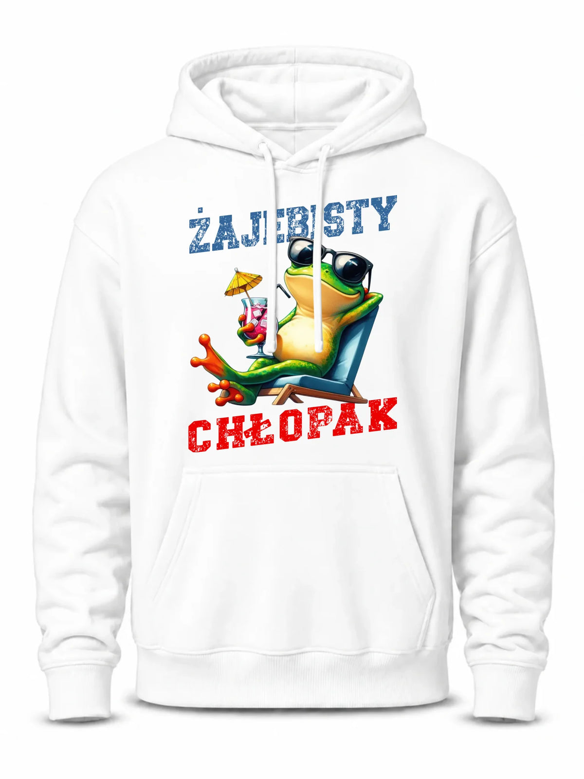 Bluza męska z kapturem - prezent dla chłopaka - Żajebisty chłopak DCH19