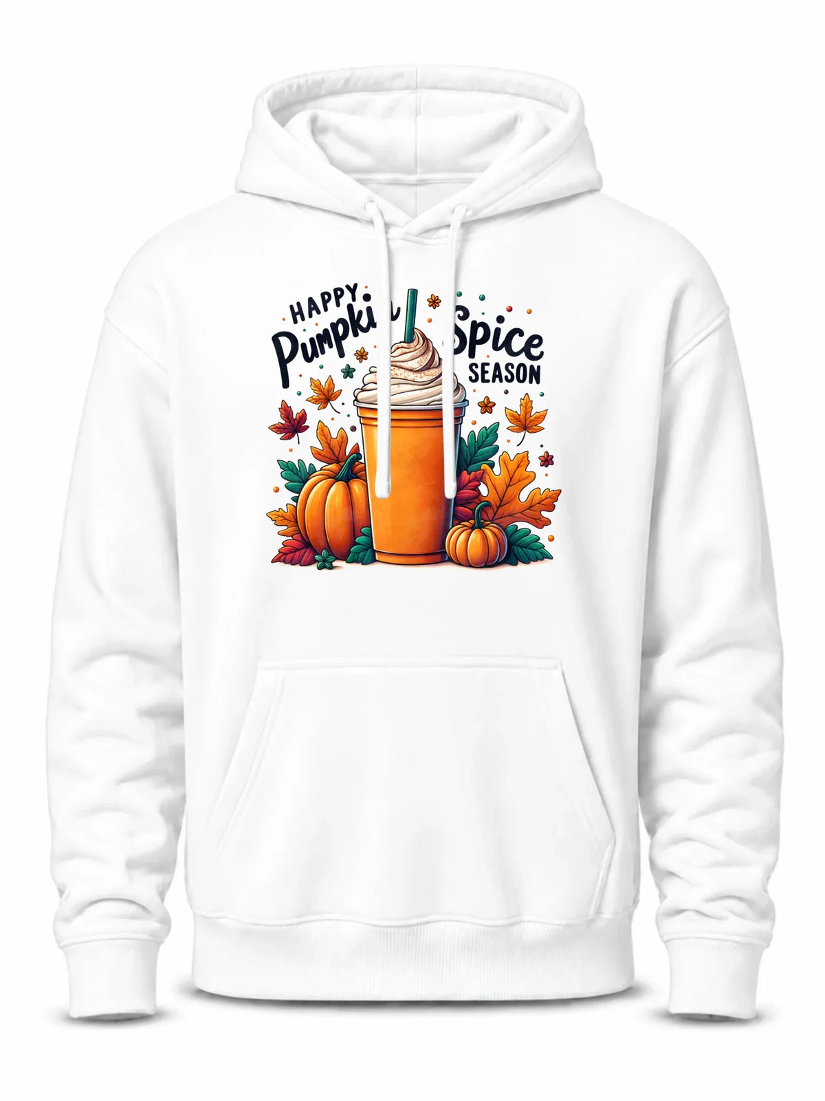 Bluza męska z kapturem jesienna - Pumpkin Spice - kawa dyniowa JS02