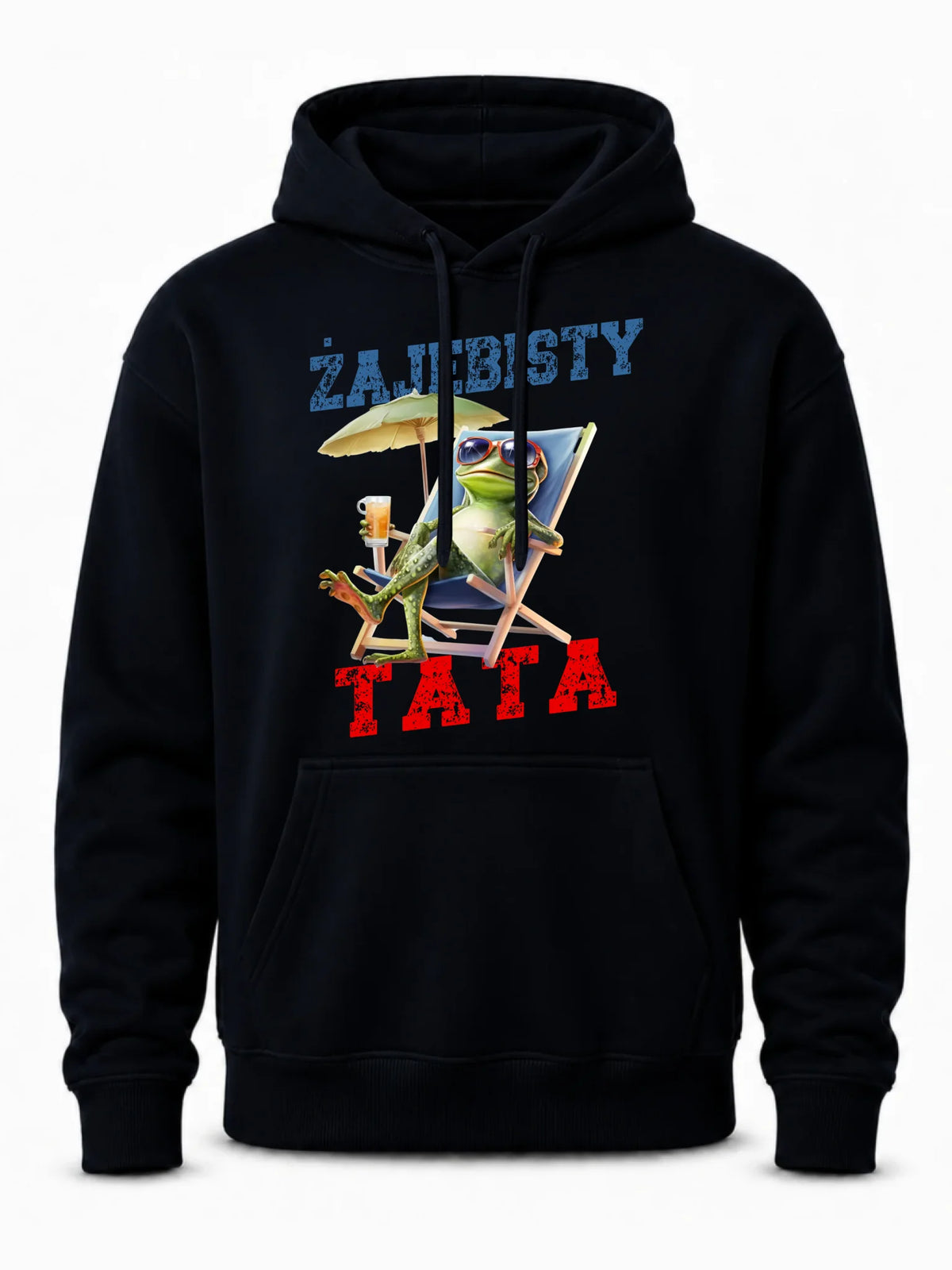 Bluza z kapturem dla taty - Żajebisty Tata DT35