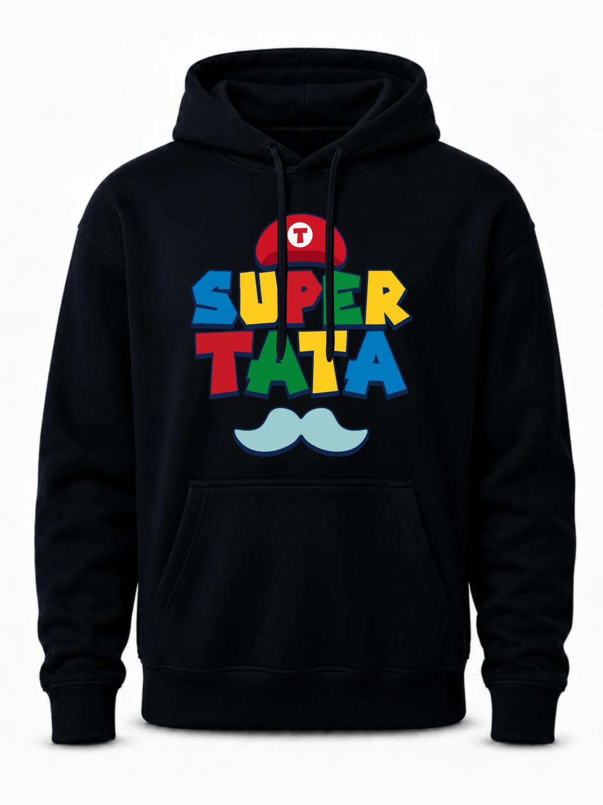 Bluza z kapturem dla taty - Super Tata w stylu Mario DT28