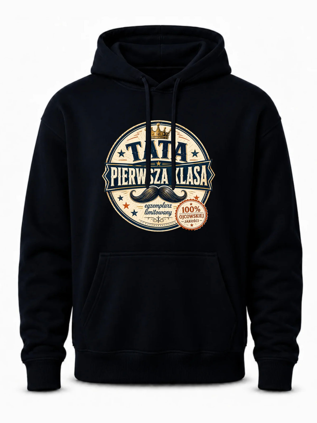 Bluza z kapturem dla taty - Tata pierwsza klasa DT16