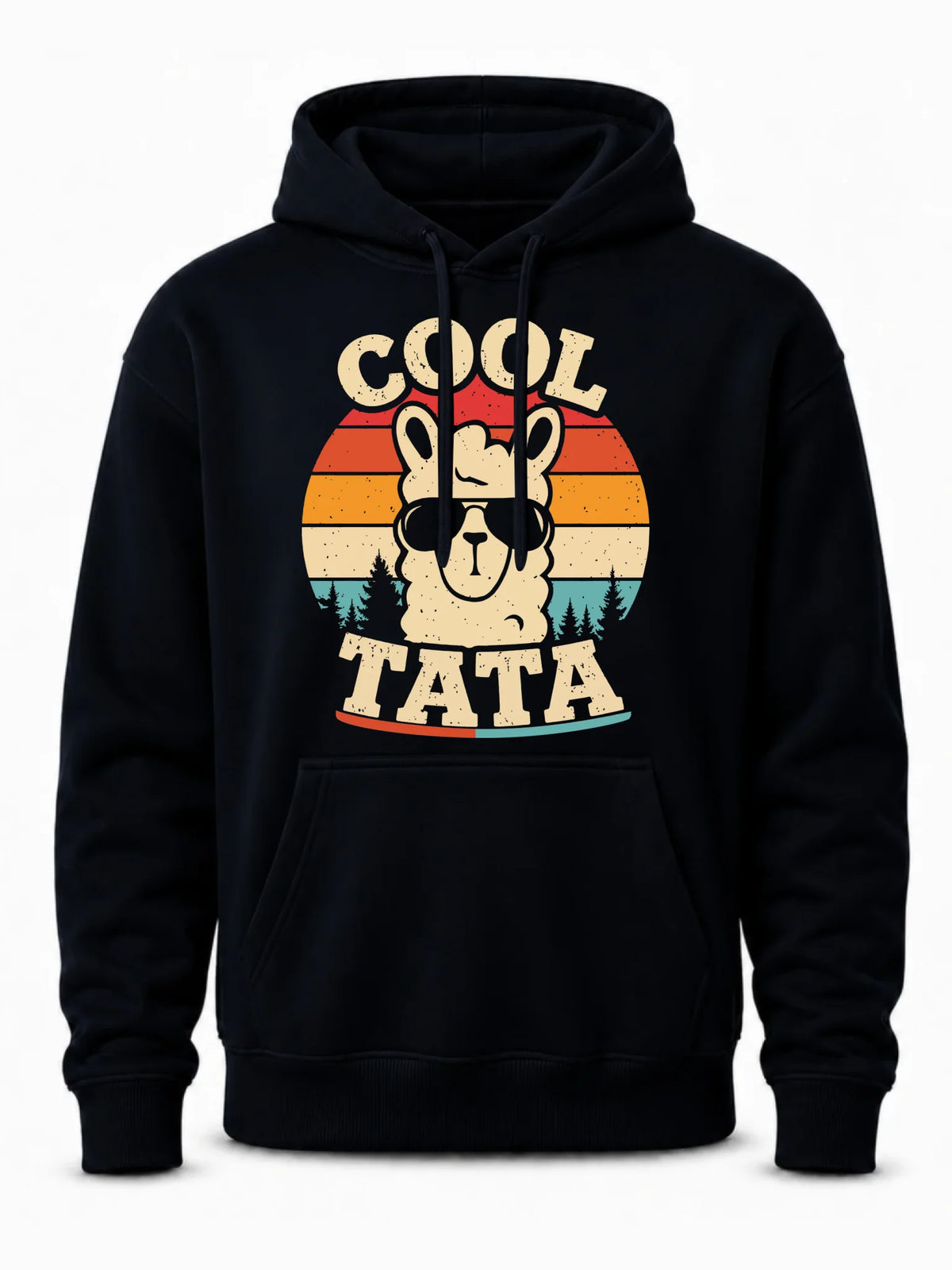 Bluza z kapturem dla taty - Lama w okularach Cool tata DT04