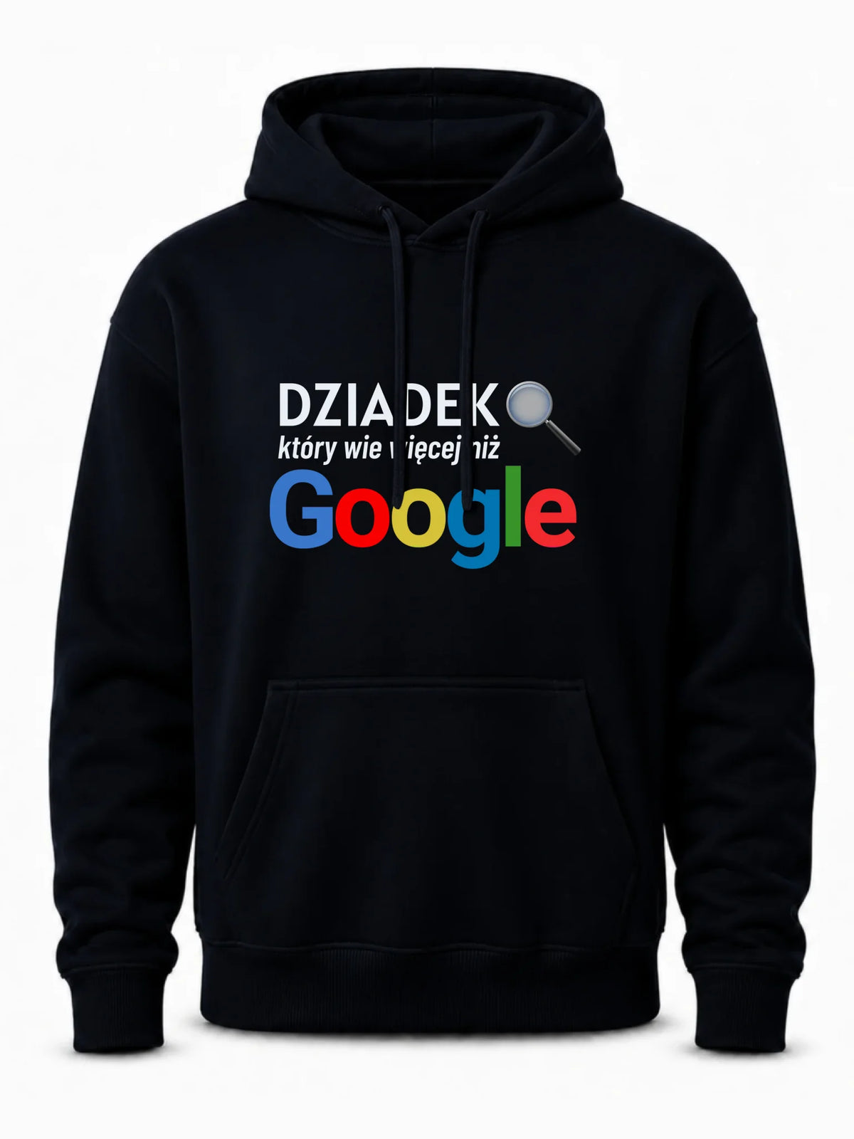 Bluza z kapturem dla dziadka - Dziadek który wie więcej niż google D44