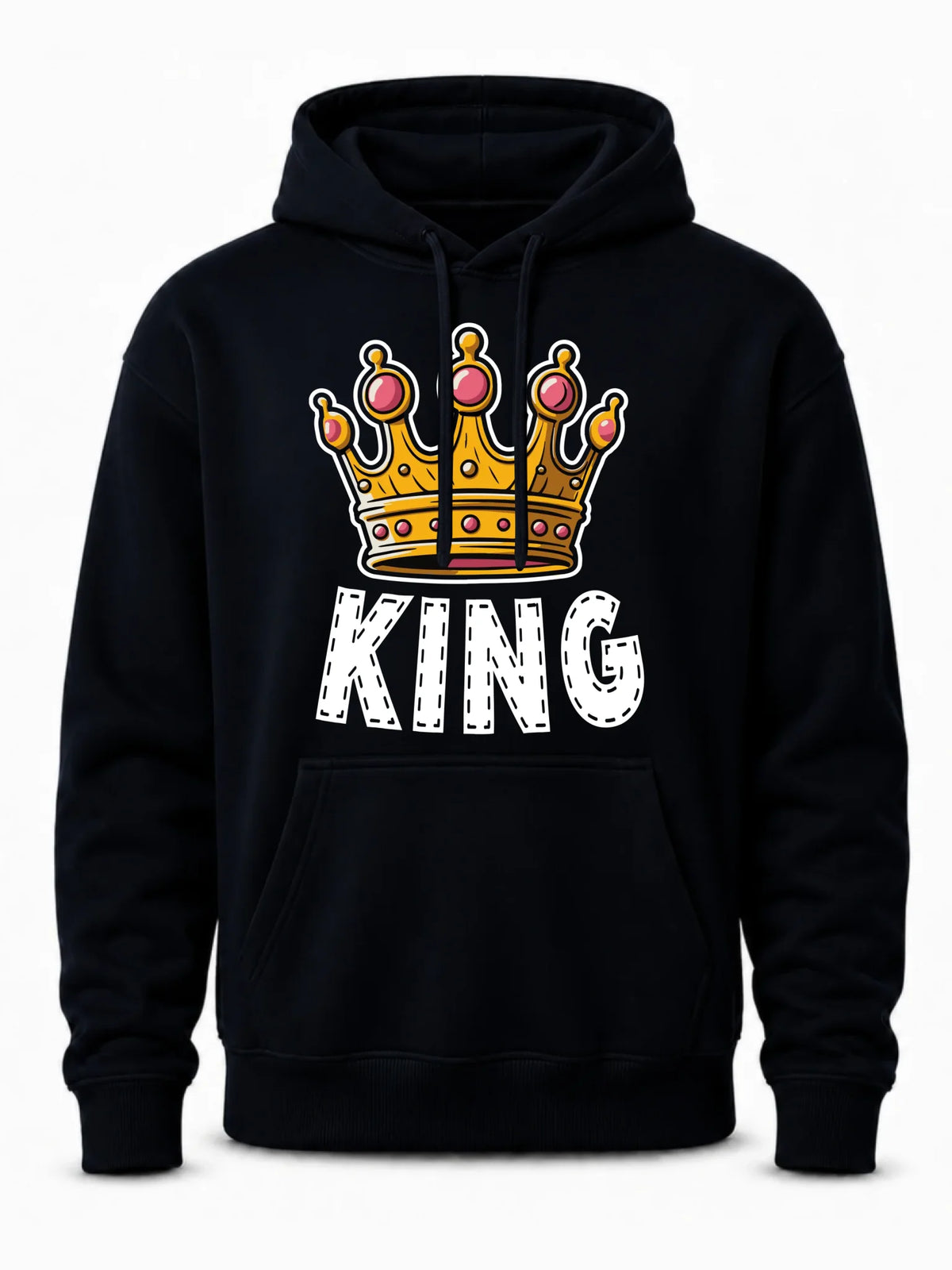 Bluza męska z kapturem - King W41