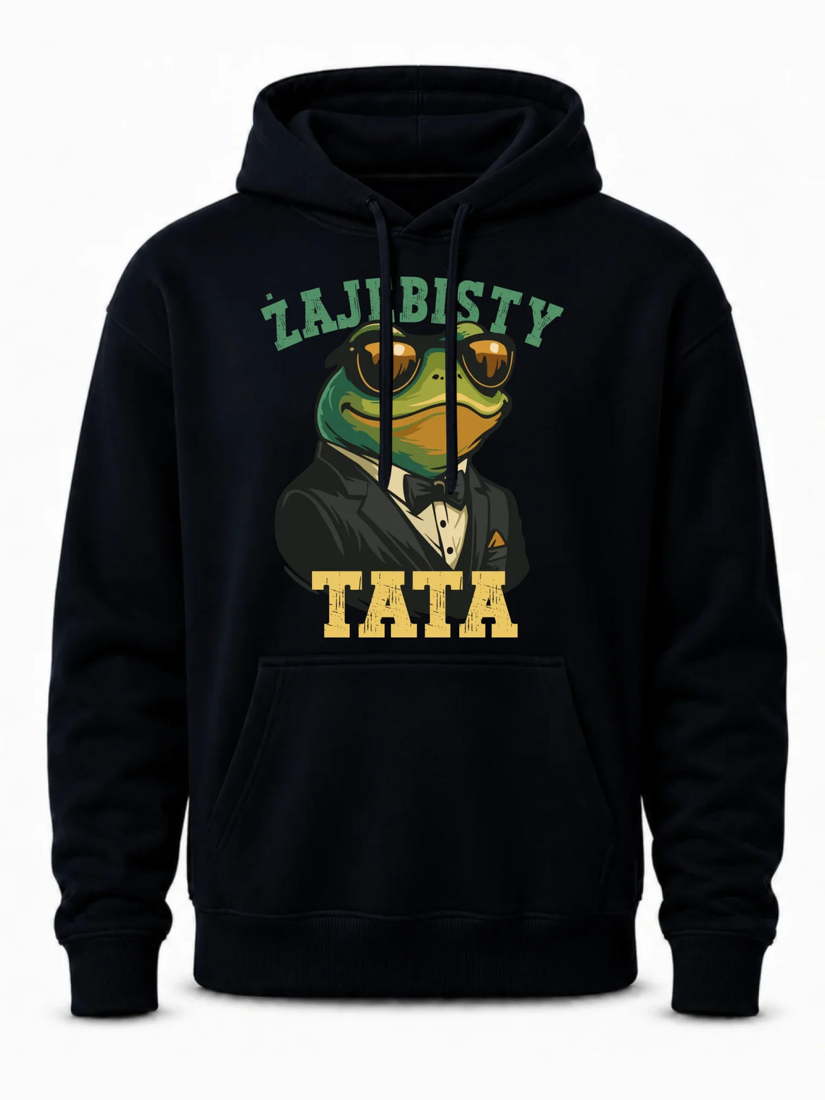 Bluza męska z kapturem dla taty - Żajebisty tata DT83