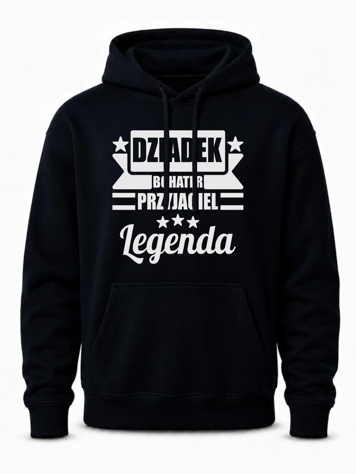 Bluza z kapturem dla dziadka - Bohater przyjaciel legenda D20