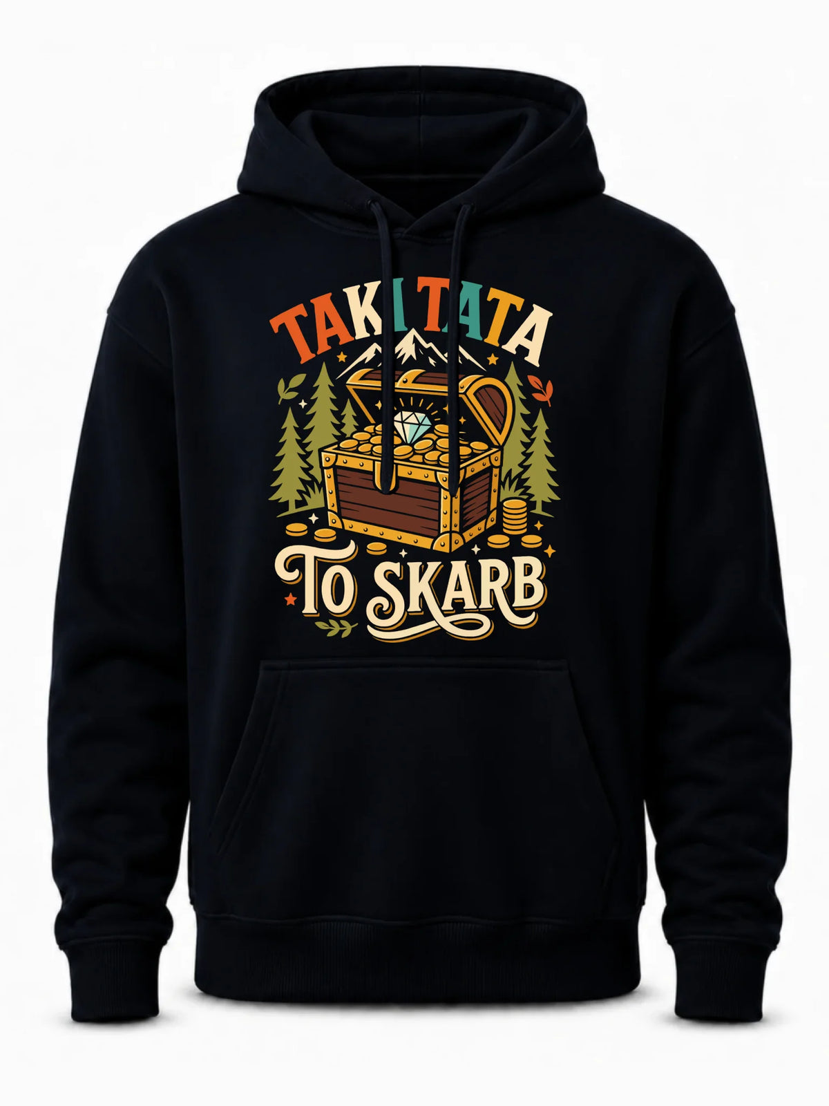 Bluza z kapturem dla taty - Taki tata to skarb DT10