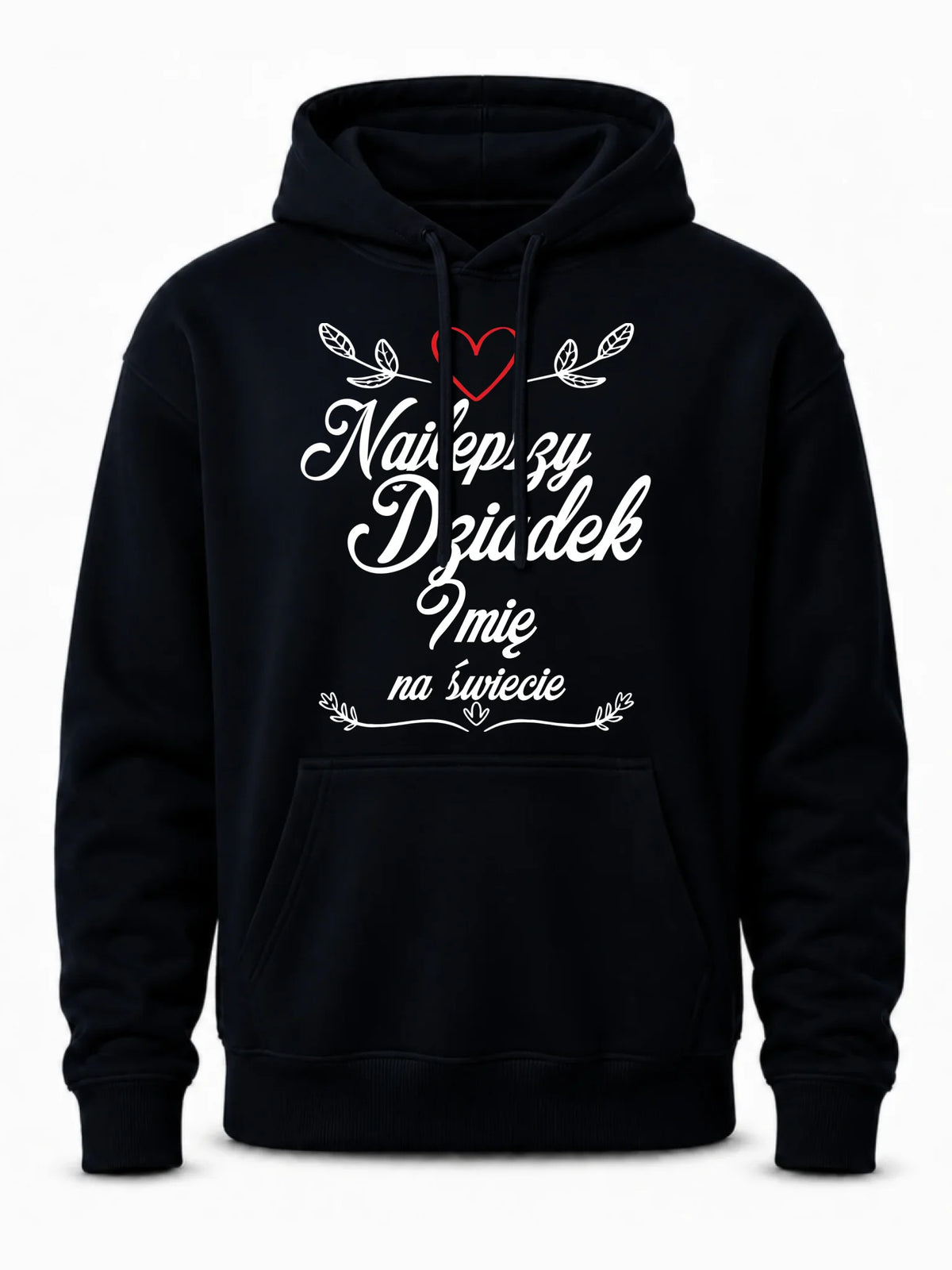 Bluza z kapturem dla dziadka - Najlepszy dziadek na Świecie - personalizowana D12