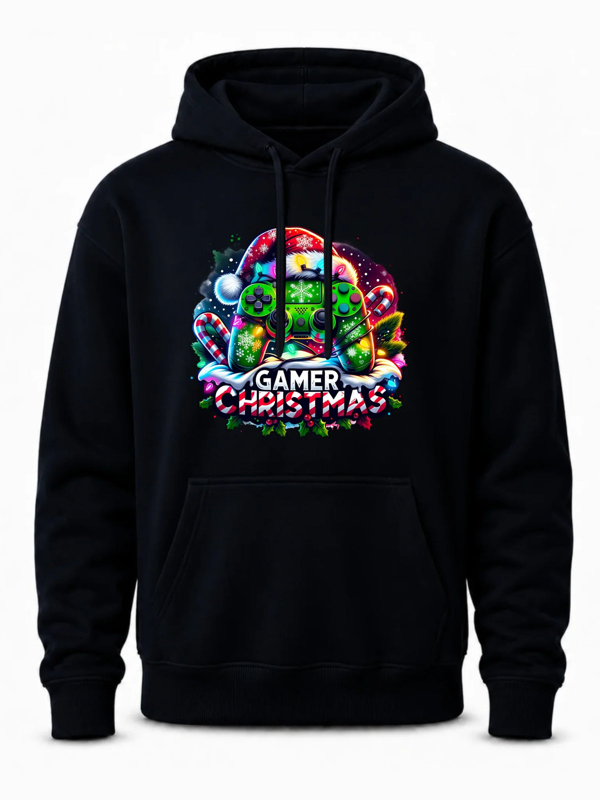 Bluza męska z kapturem świąteczna - prezent dla gracza - Christmas gamer BN22