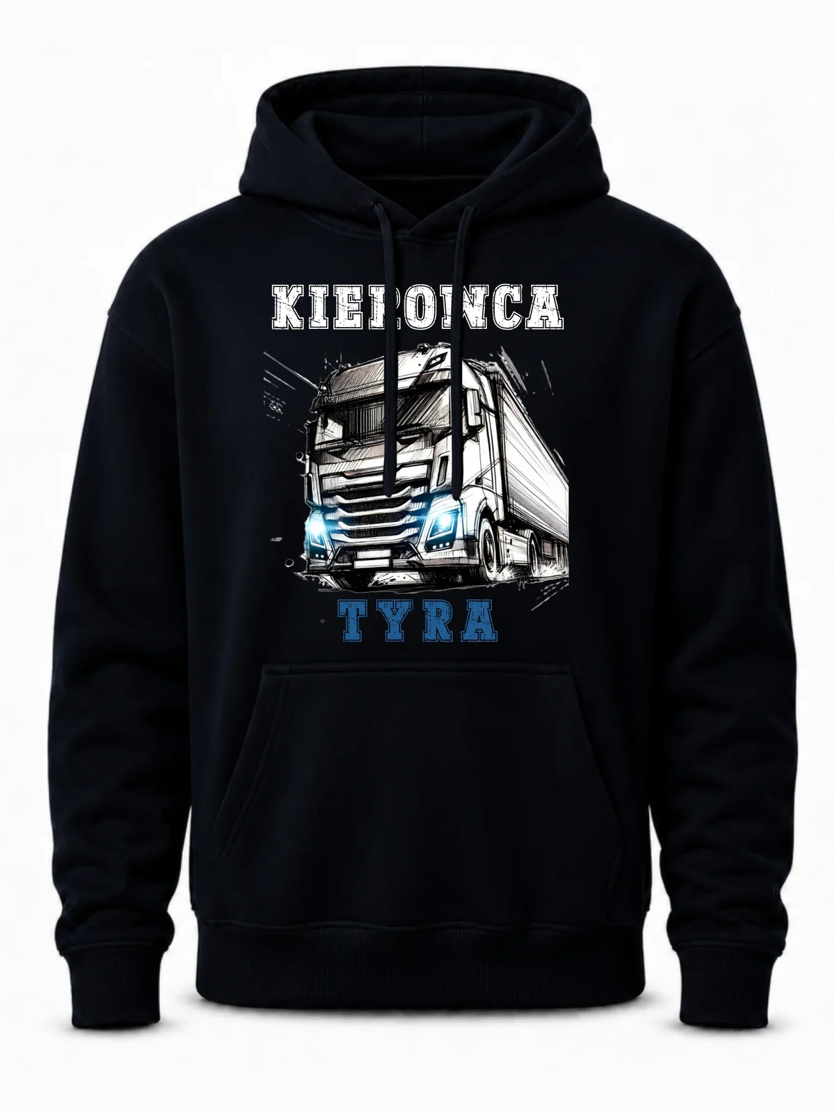 Bluza z kapturem dla zawodowego kierowcy - Kierowca tyra ZKT07