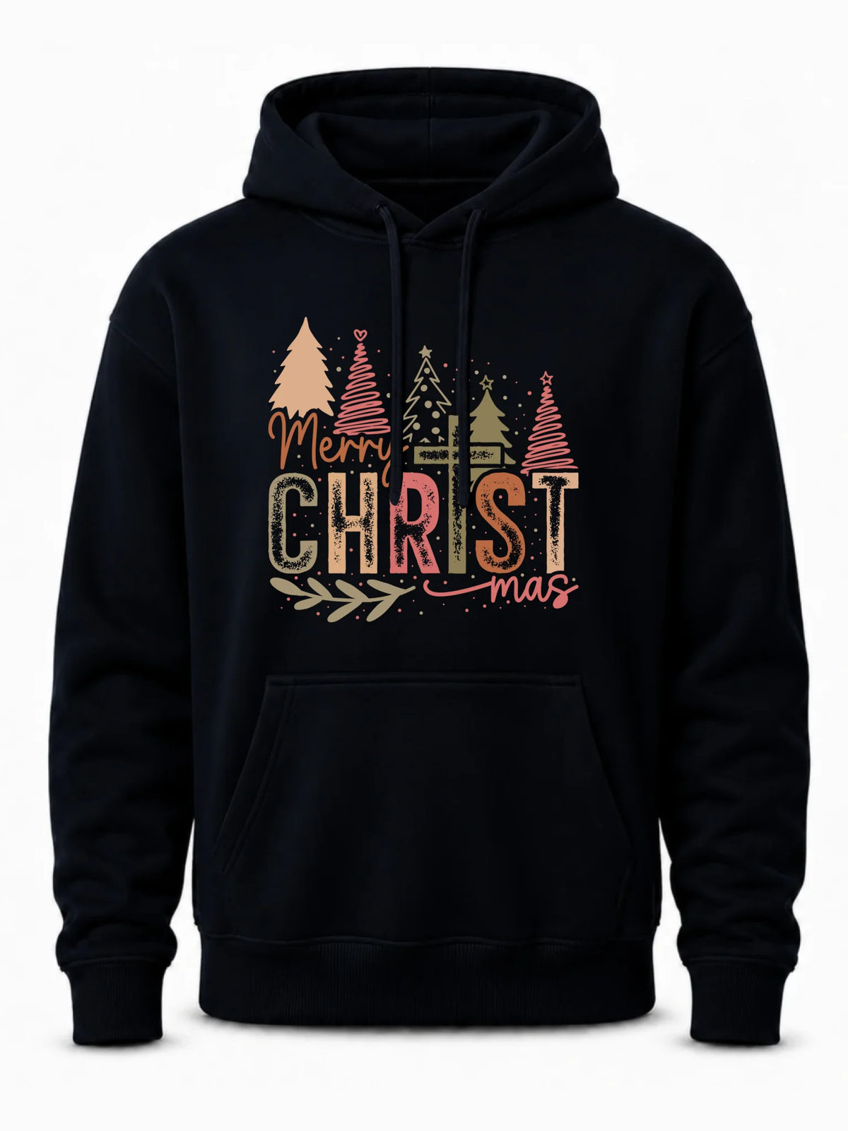 Bluza męska z kapturem świąteczna - Merry Christmas BN01