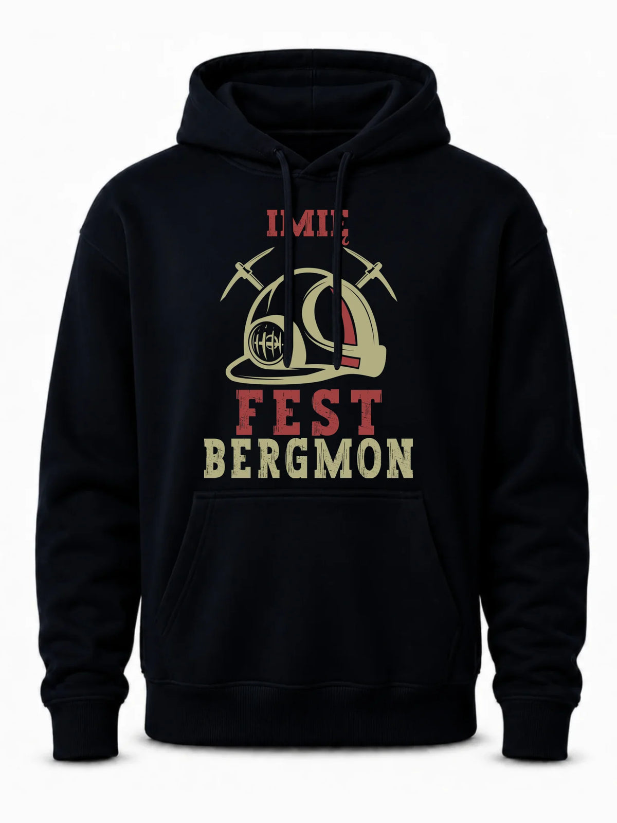 Bluza męska z kapturem - prezent dla górnika - Fest bergmon - personalizowana G07