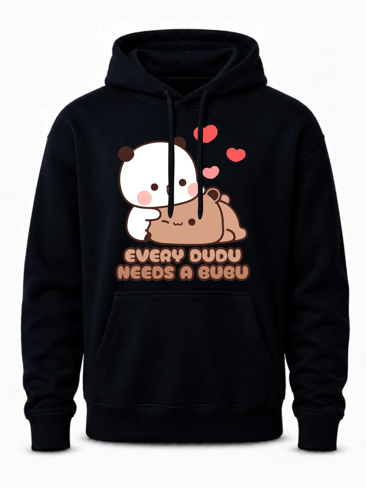 Bluza męska z kapturem dla par - Every Dudu needs a Bubu W32