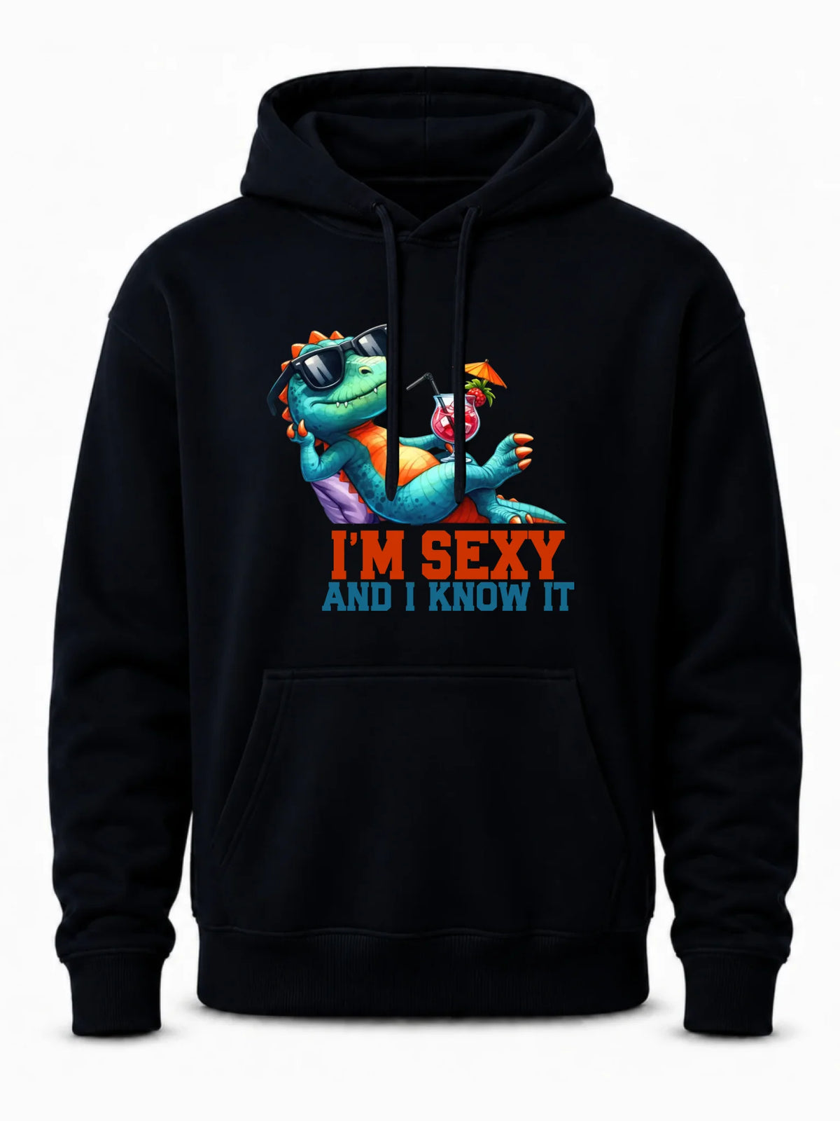 Bluza męska z kapturem - prezent dla chłopaka - I'm sexy - śmieszny nadruk DCH28