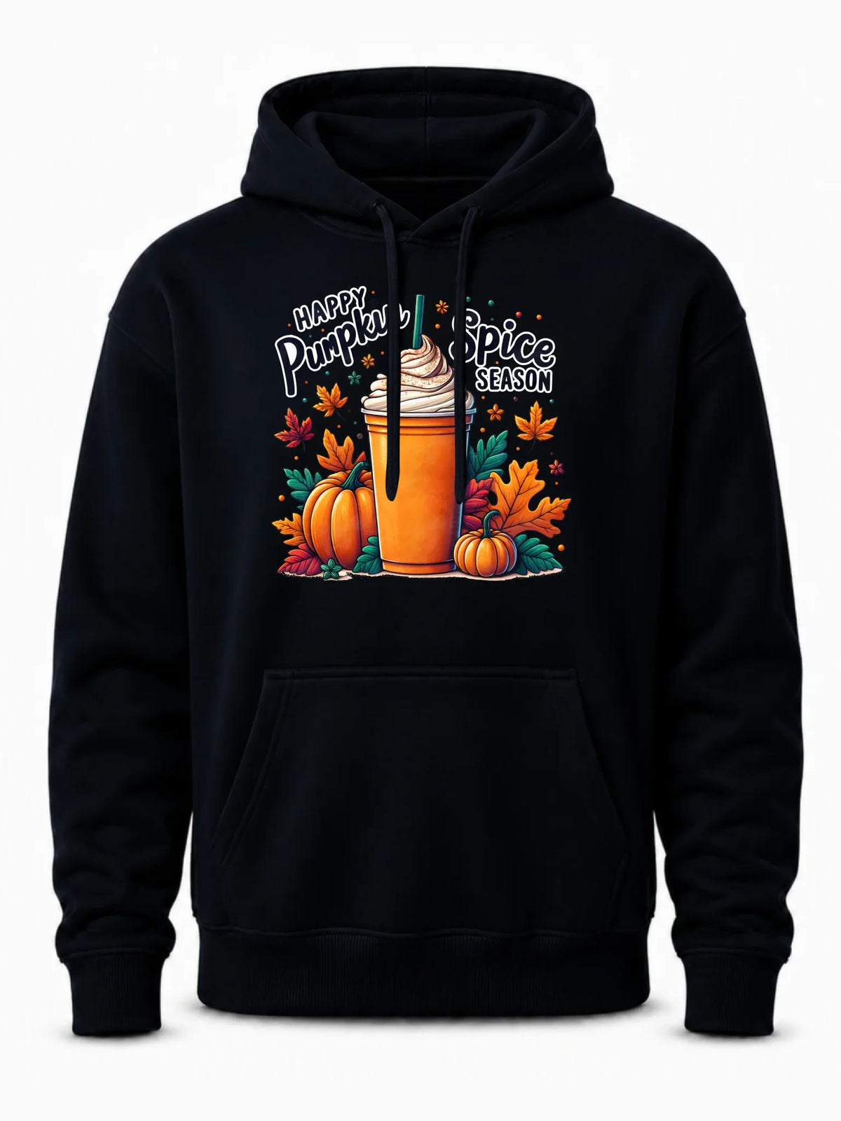 Bluza męska z kapturem jesienna - Pumpkin Spice - kawa dyniowa JS02