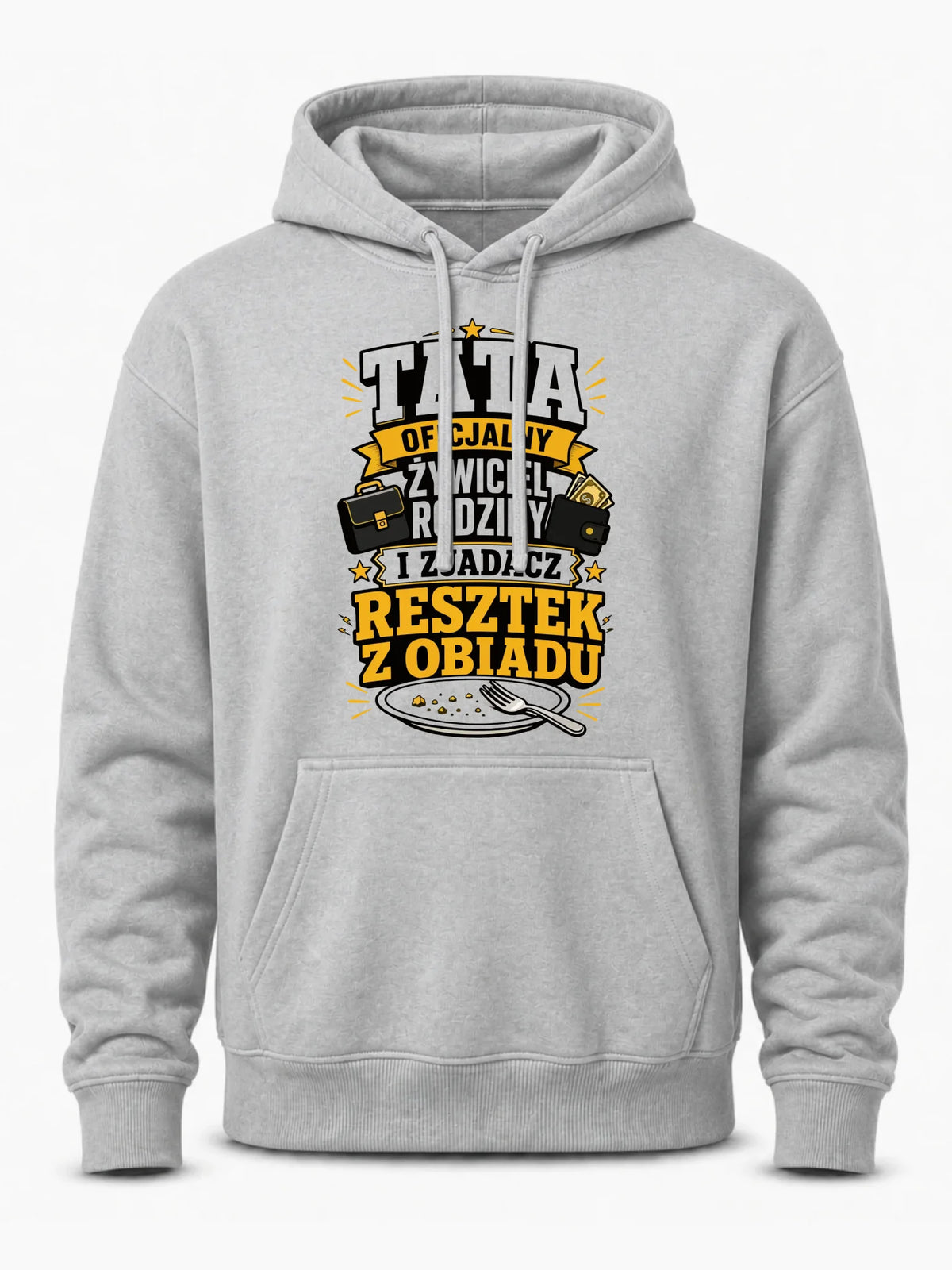 Bluza z kapturem dla taty - Tata oficjalny żywiciel rodziny DT34