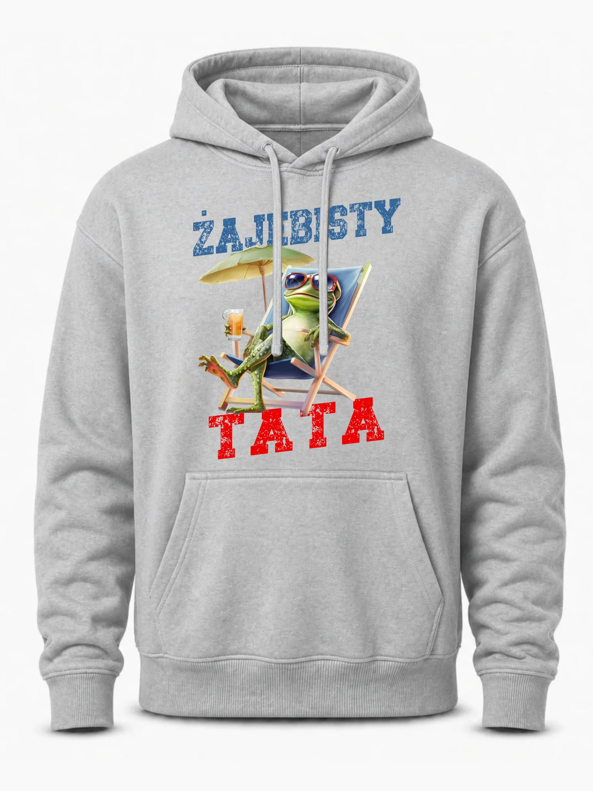 Bluza z kapturem dla taty - Żajebisty Tata DT35