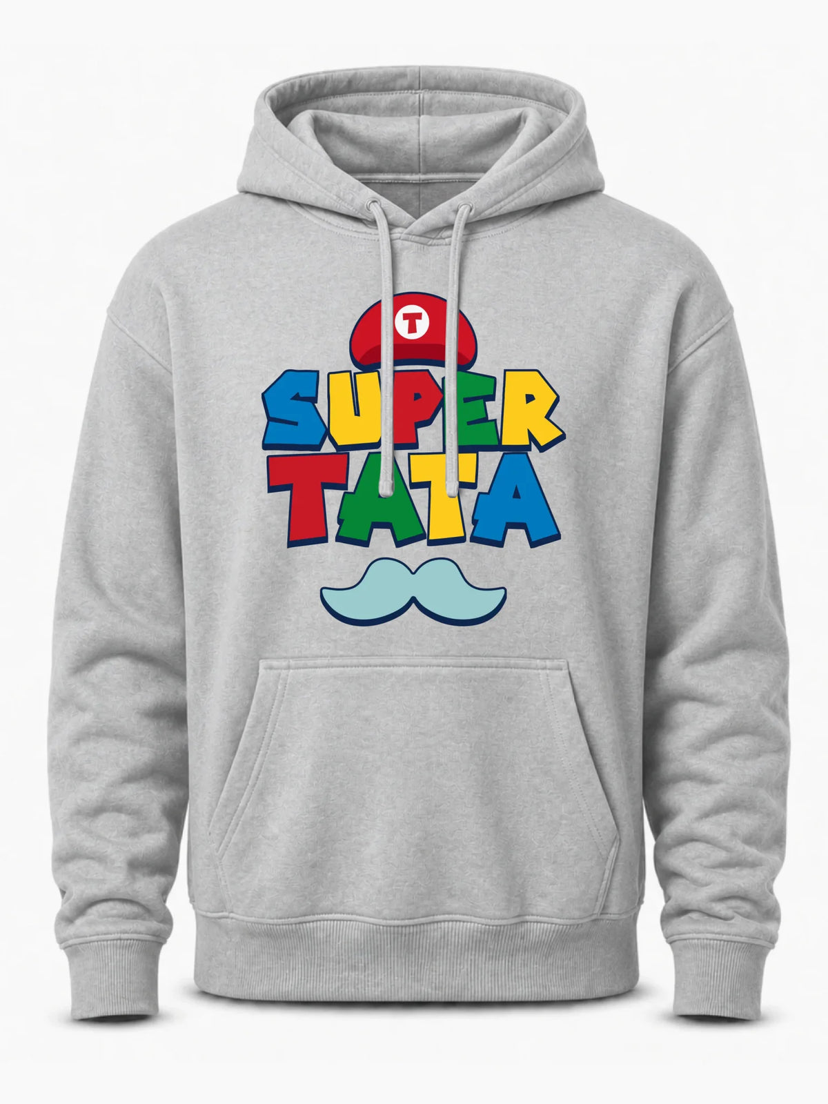 Bluza z kapturem dla taty - Super Tata w stylu Mario DT28
