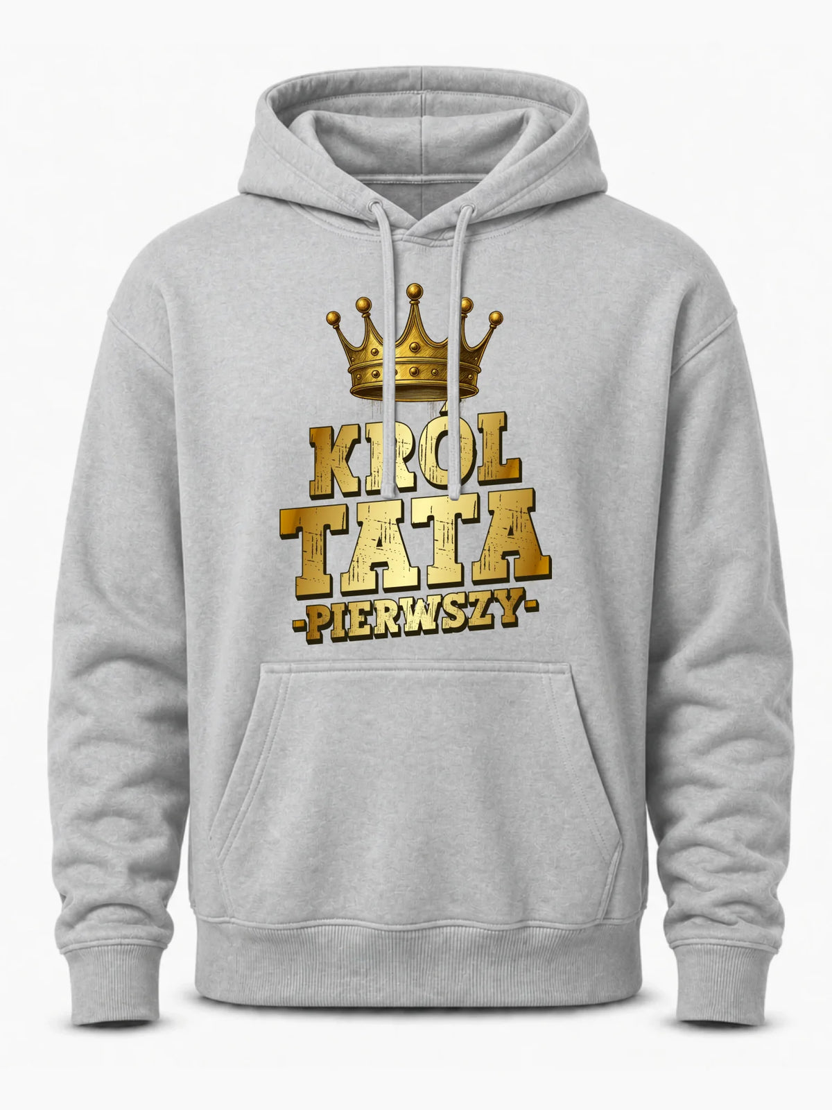 Bluza z kapturem dla taty - Król Tata Pierwszy DT20