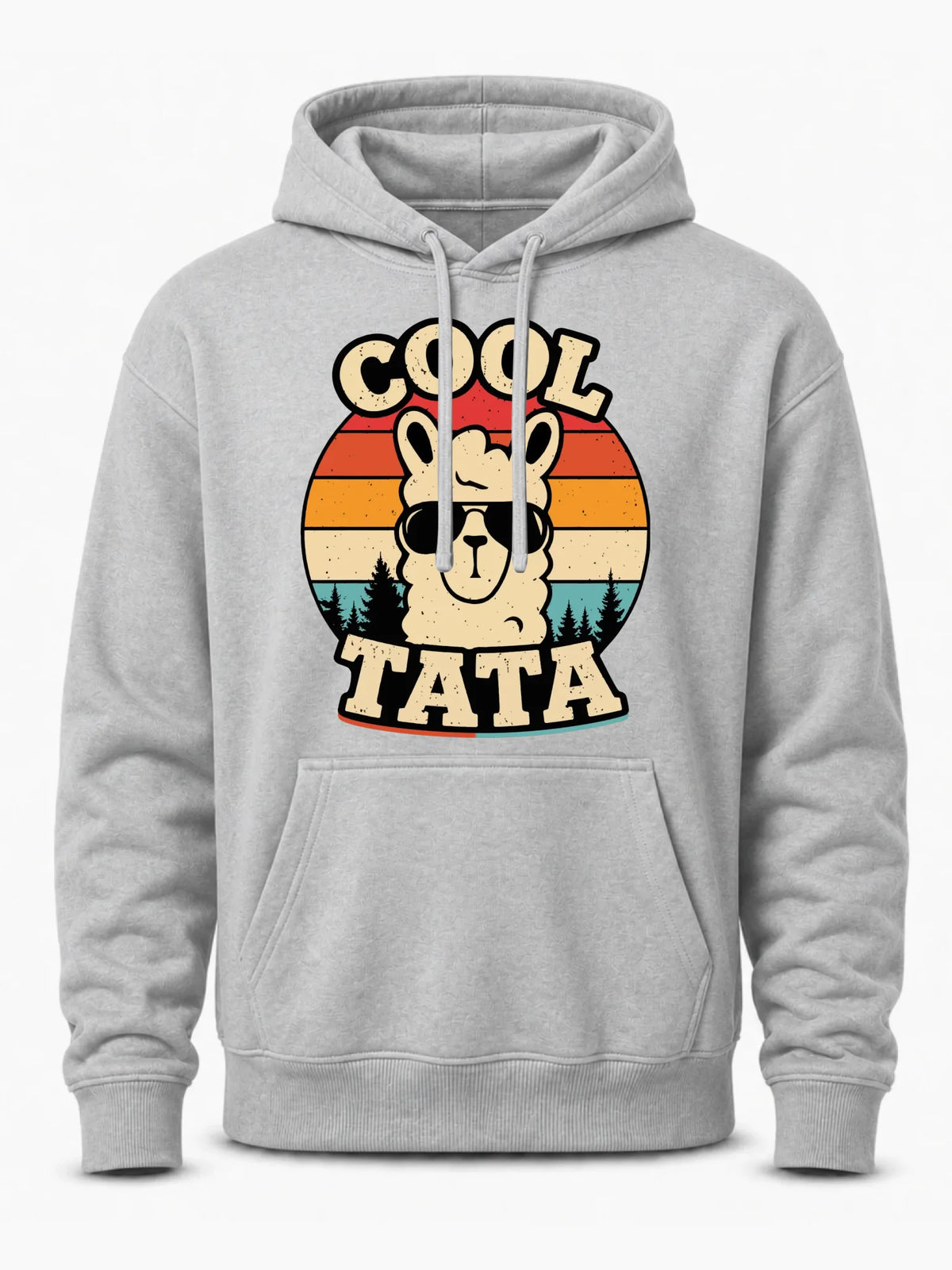 Bluza z kapturem dla taty - Lama w okularach Cool tata DT04