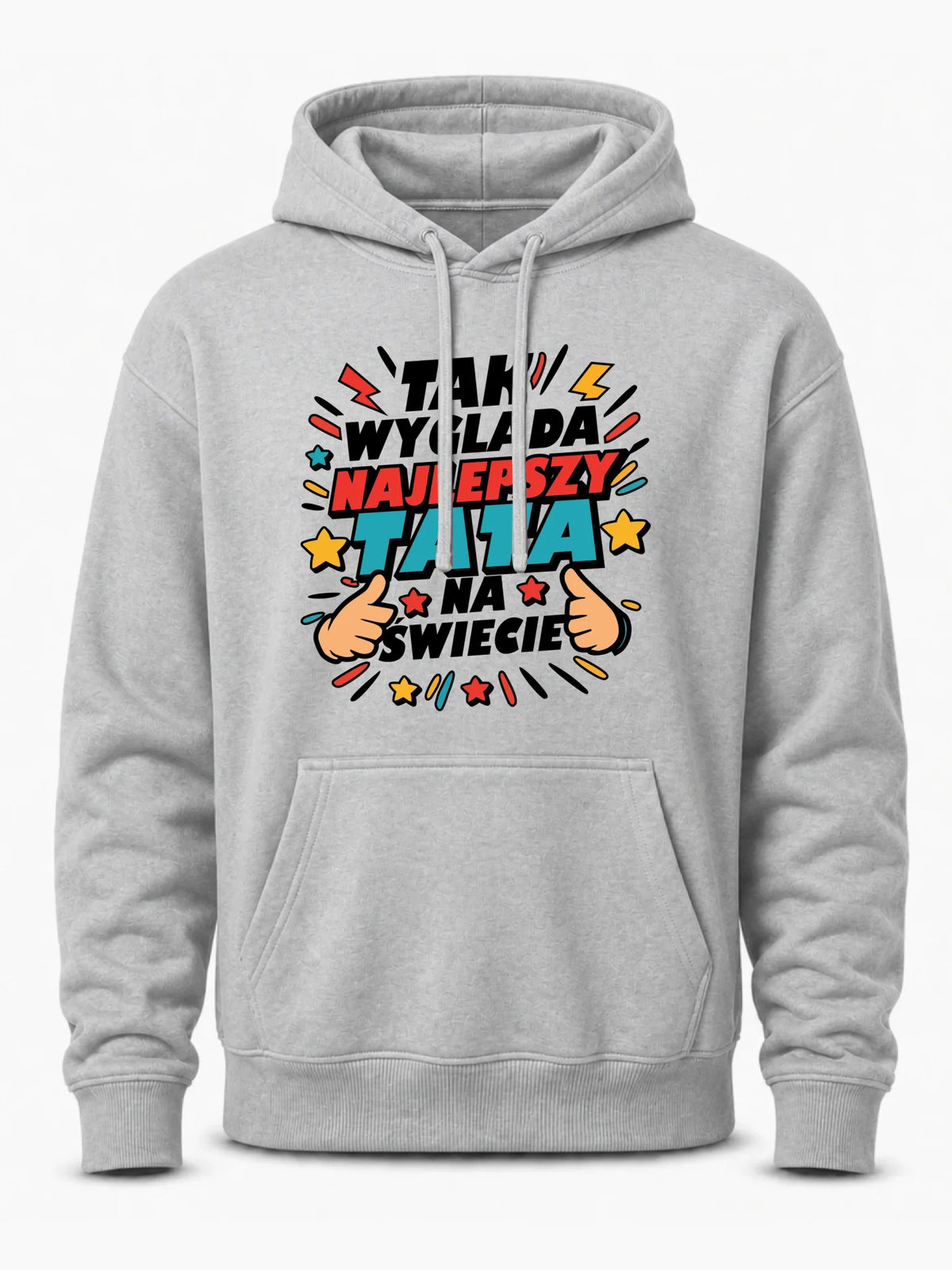 Bluza z kapturem dla taty - Tak wygląda najlepszy tata na świecie DT08