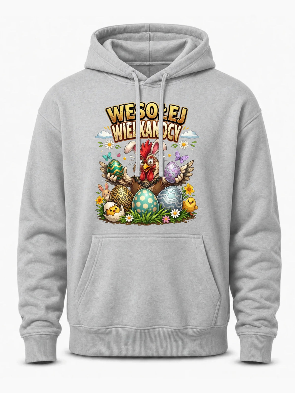 Bluza męska z kapturem wielkanocna - Wesołej Wielkanocy WN20