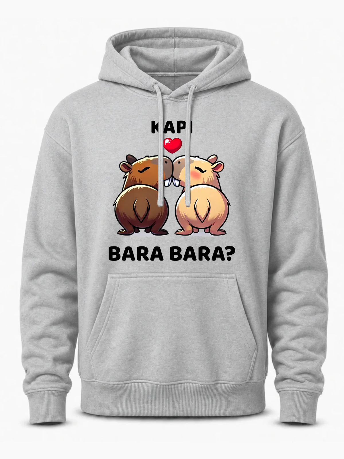 Bluza męska z kapturem - Kapibara bara bara W86