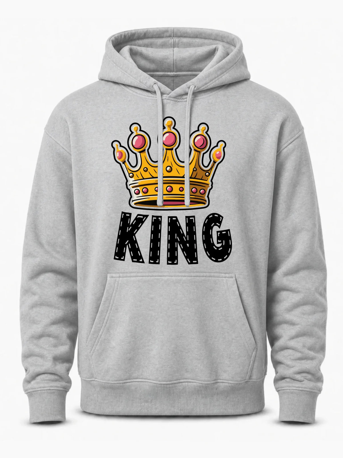 Bluza męska z kapturem - King W41