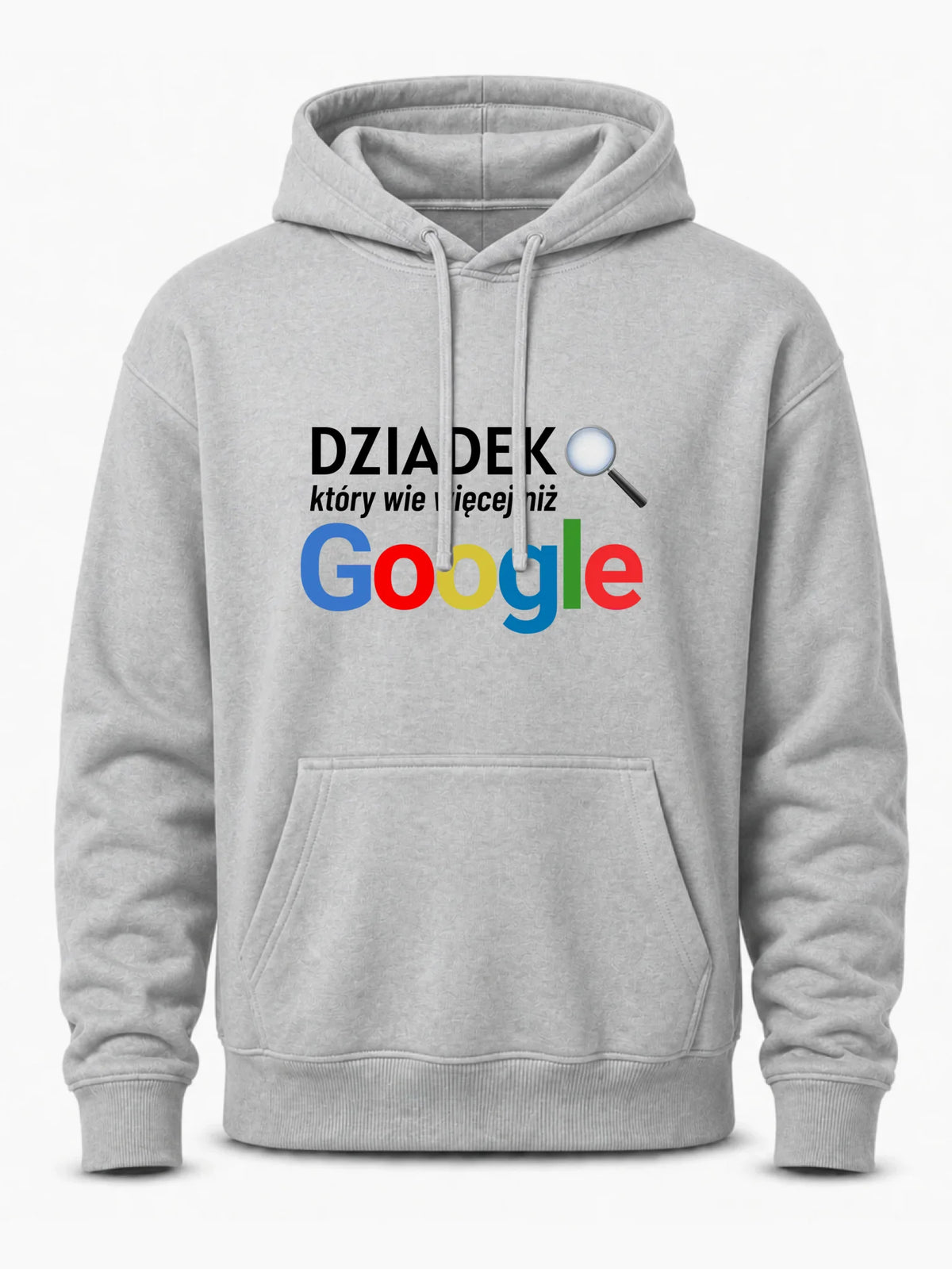 Bluza z kapturem dla dziadka - Dziadek który wie więcej niż google D44