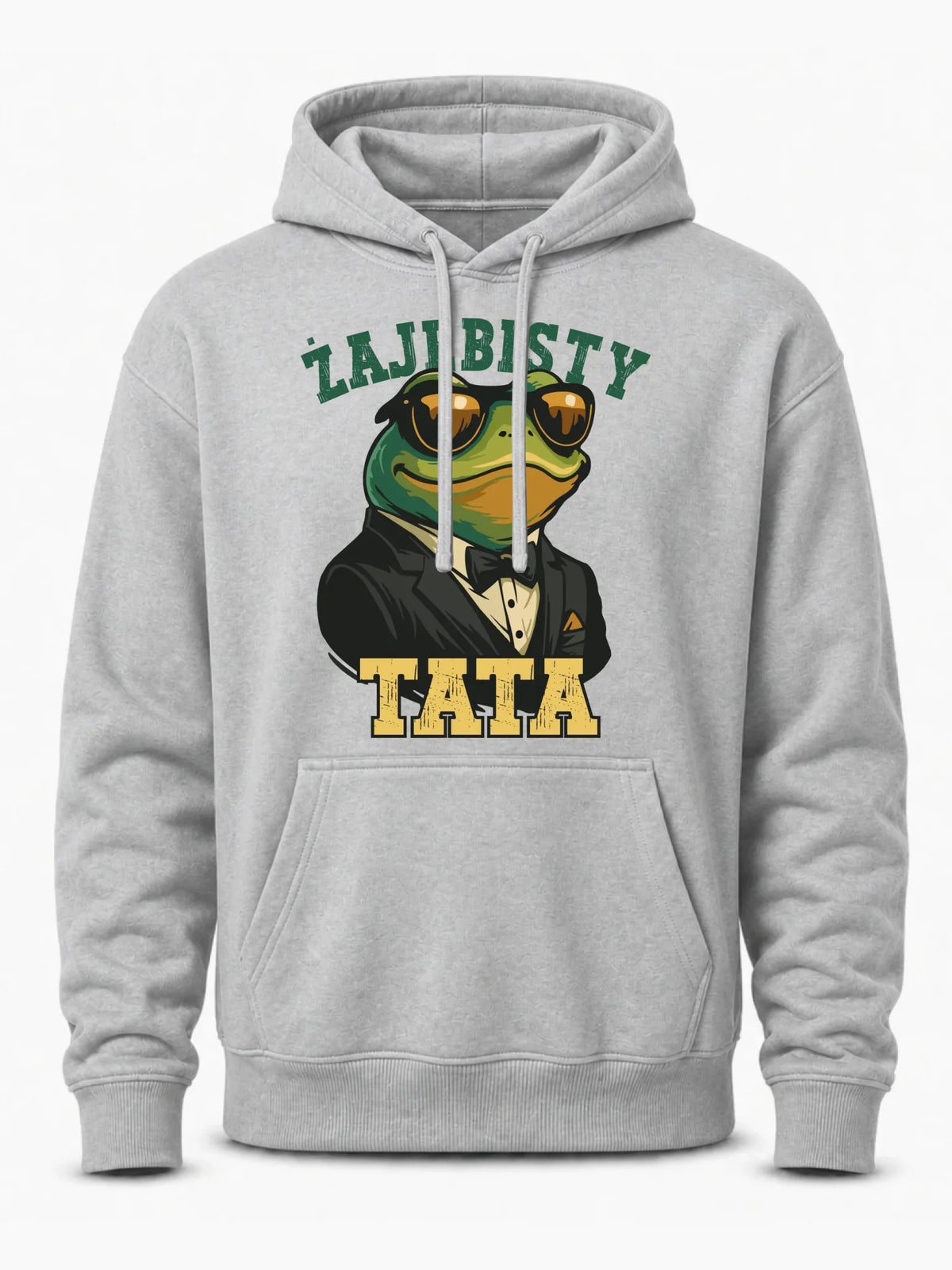 Bluza męska z kapturem dla taty - Żajebisty tata DT83