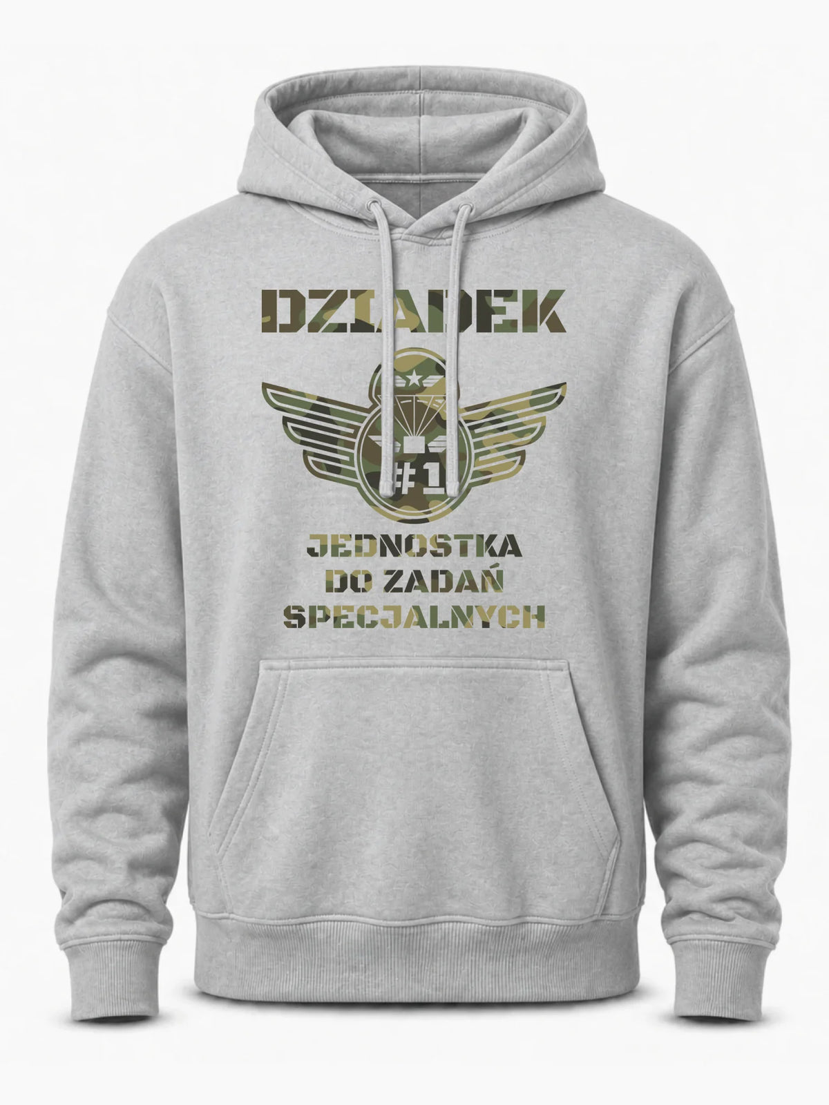 Bluza z kapturem dla dziadka - Dziadek jednostka do zadań specjalnych D31