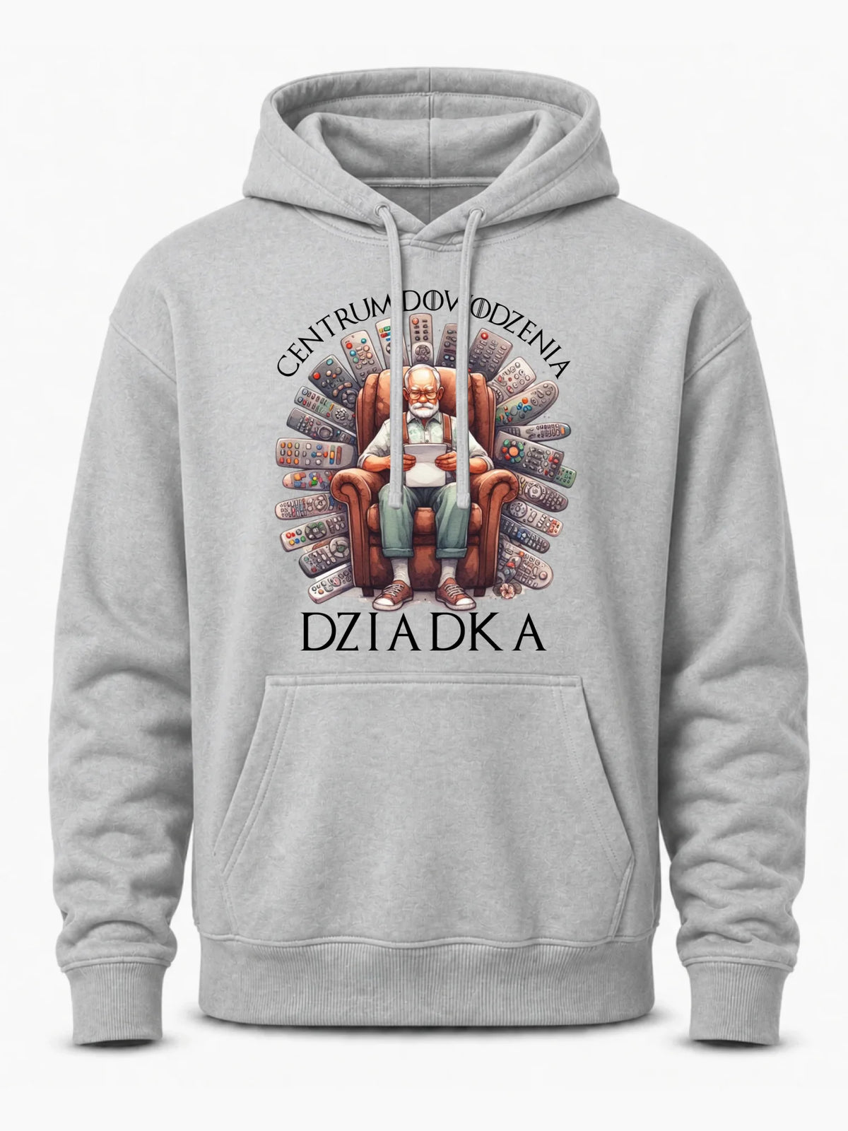Bluza z kapturem dla dziadka - Centrum dowodzenia D28